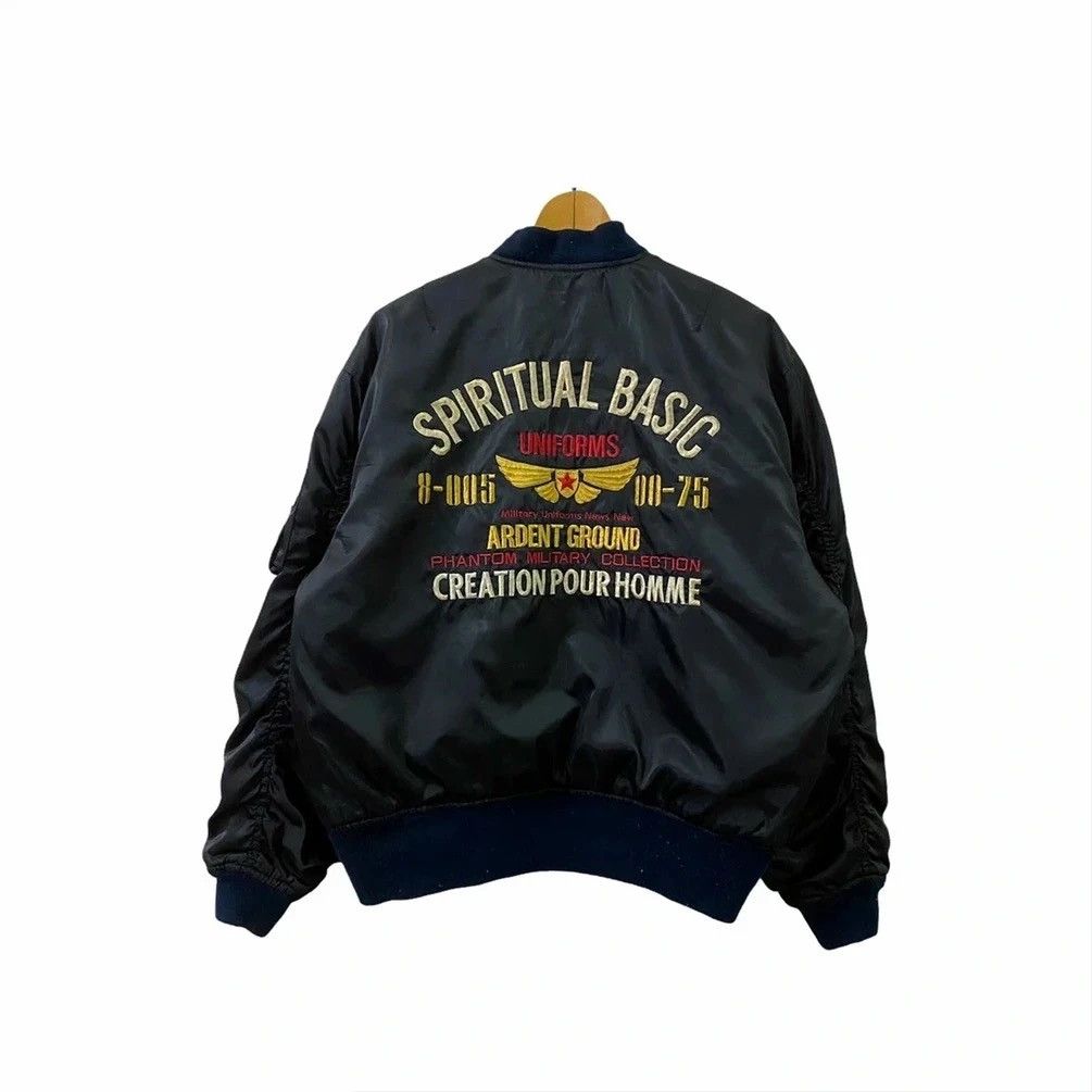 SPIRITUAL BASIC PHANTOM MILITARY COLLECTION FLIGHT JACKET