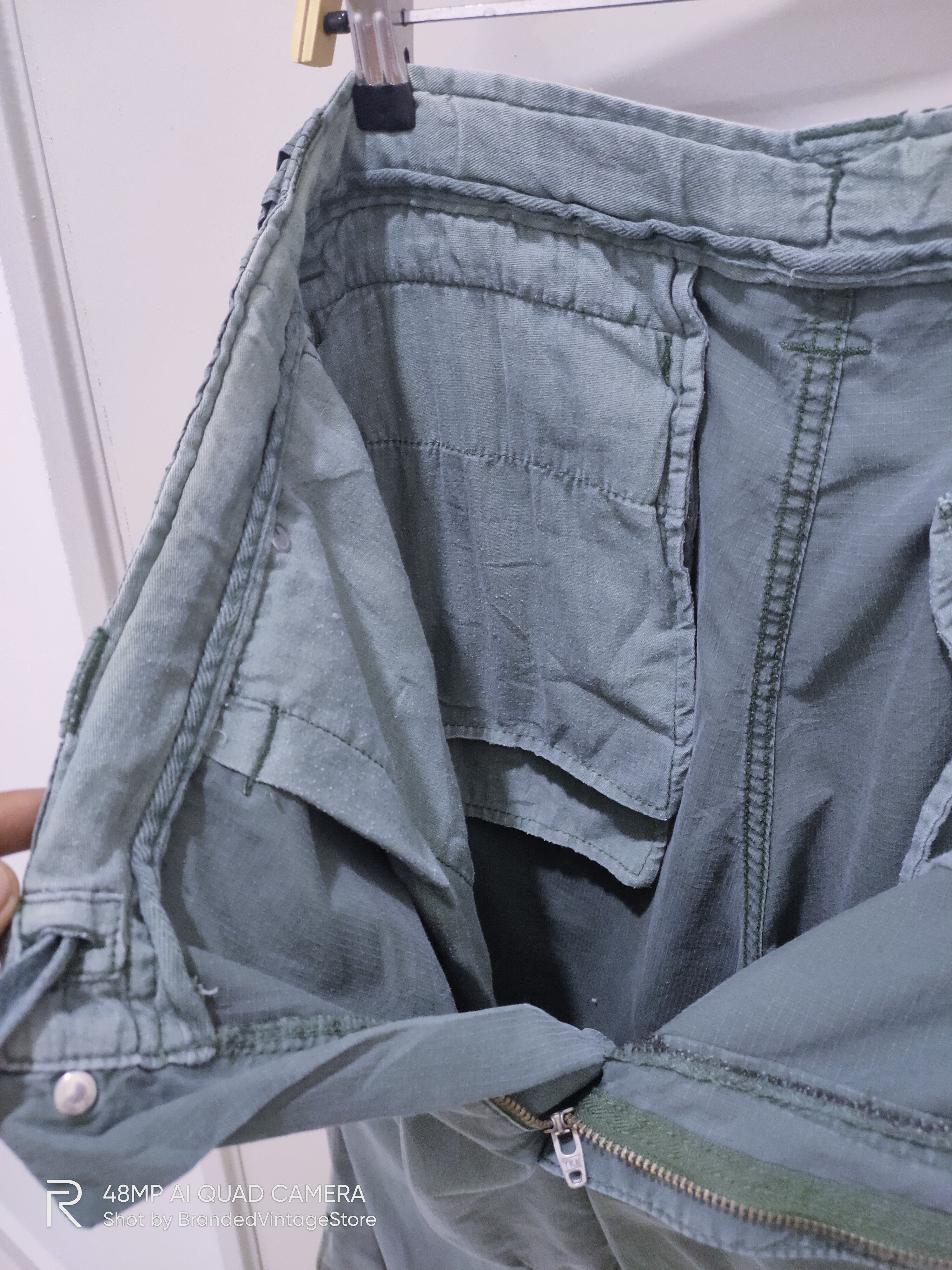 Designer × Japanese Brand × Seditionaries JAPANESE BRAND Bondage Fashion Punk Style Crop Cargo Pants Size US 36 / EU 52 - 19 Thumbnail