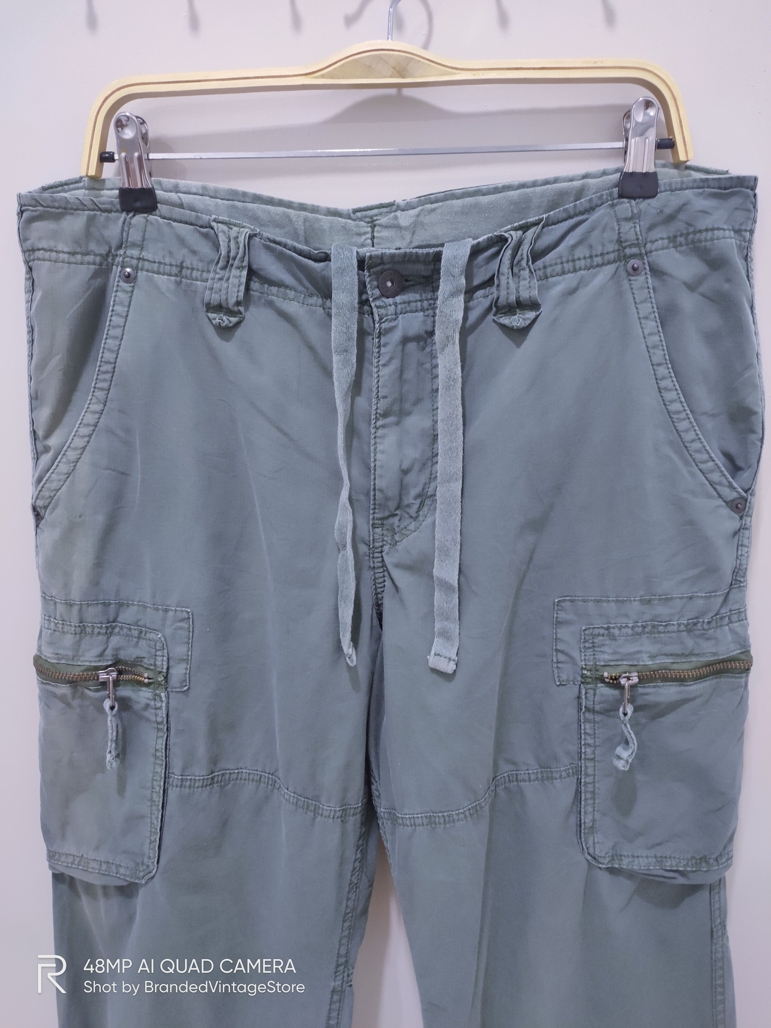 Designer × Japanese Brand × Seditionaries JAPANESE BRAND Bondage Fashion Punk Style Crop Cargo Pants Size US 36 / EU 52 - 5 Thumbnail