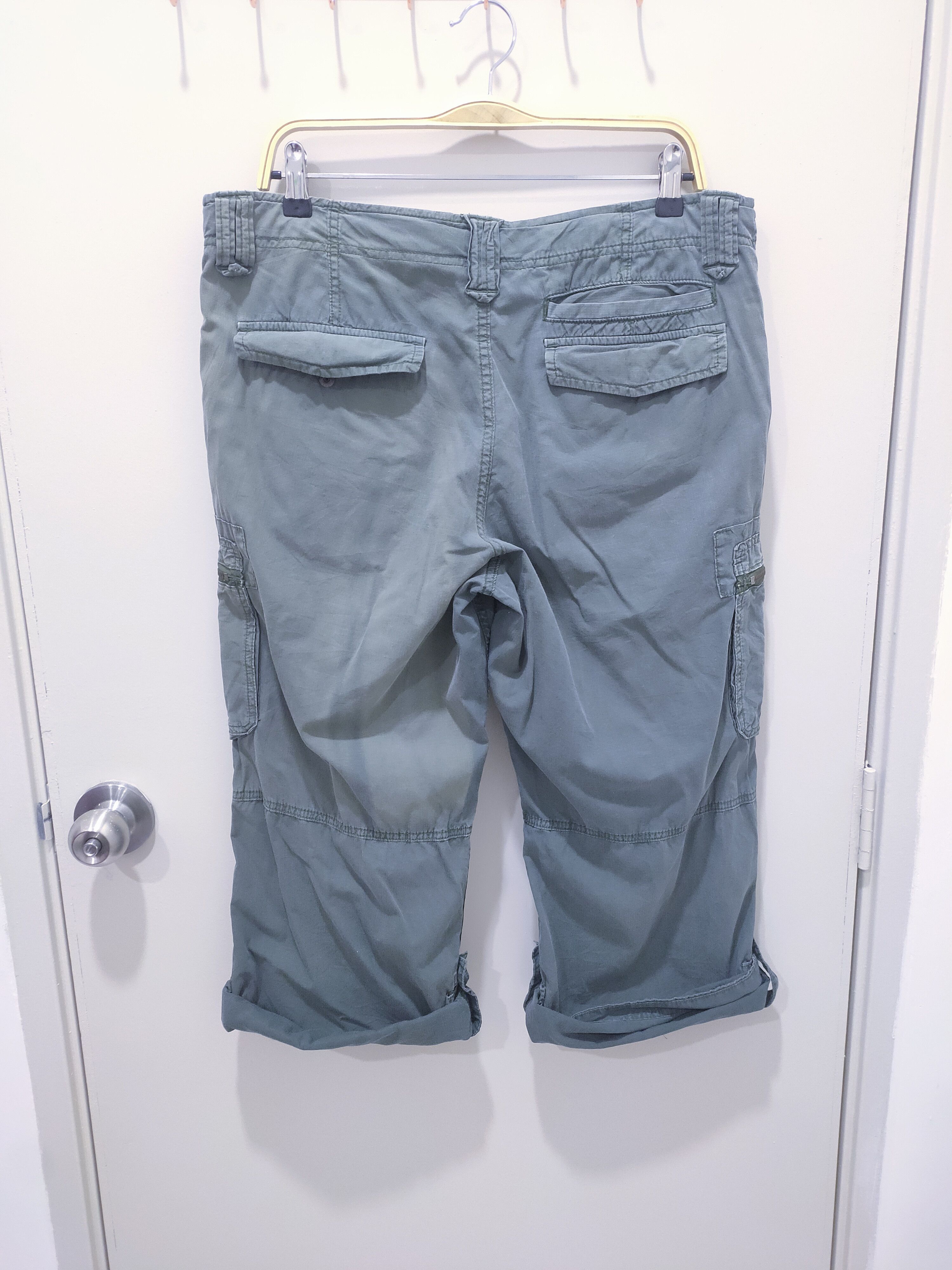 Designer × Japanese Brand × Seditionaries JAPANESE BRAND Bondage Fashion Punk Style Crop Cargo Pants Size US 36 / EU 52 - 4 Thumbnail
