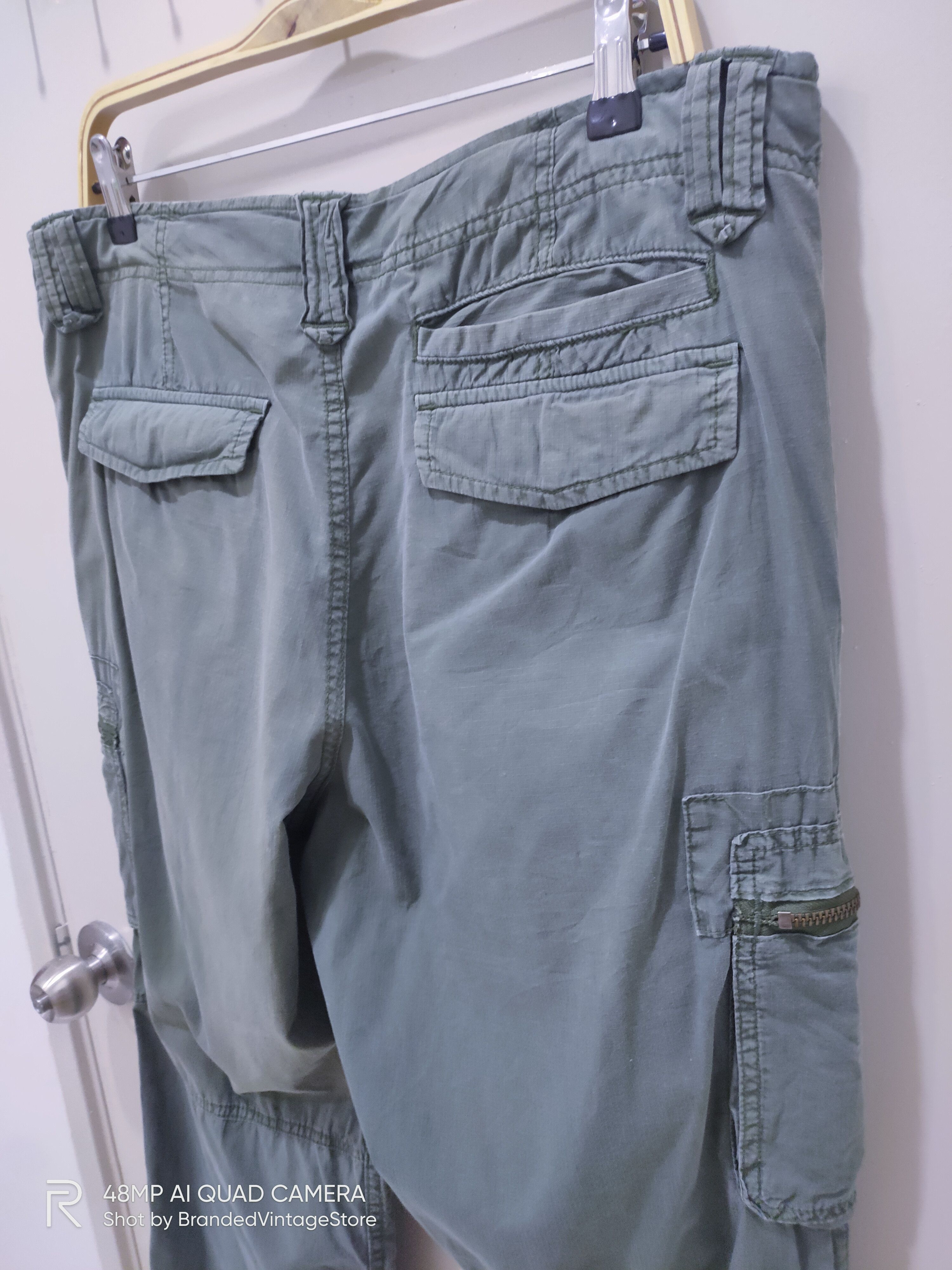 Designer × Japanese Brand × Seditionaries JAPANESE BRAND Bondage Fashion Punk Style Crop Cargo Pants Size US 36 / EU 52 - 13 Thumbnail
