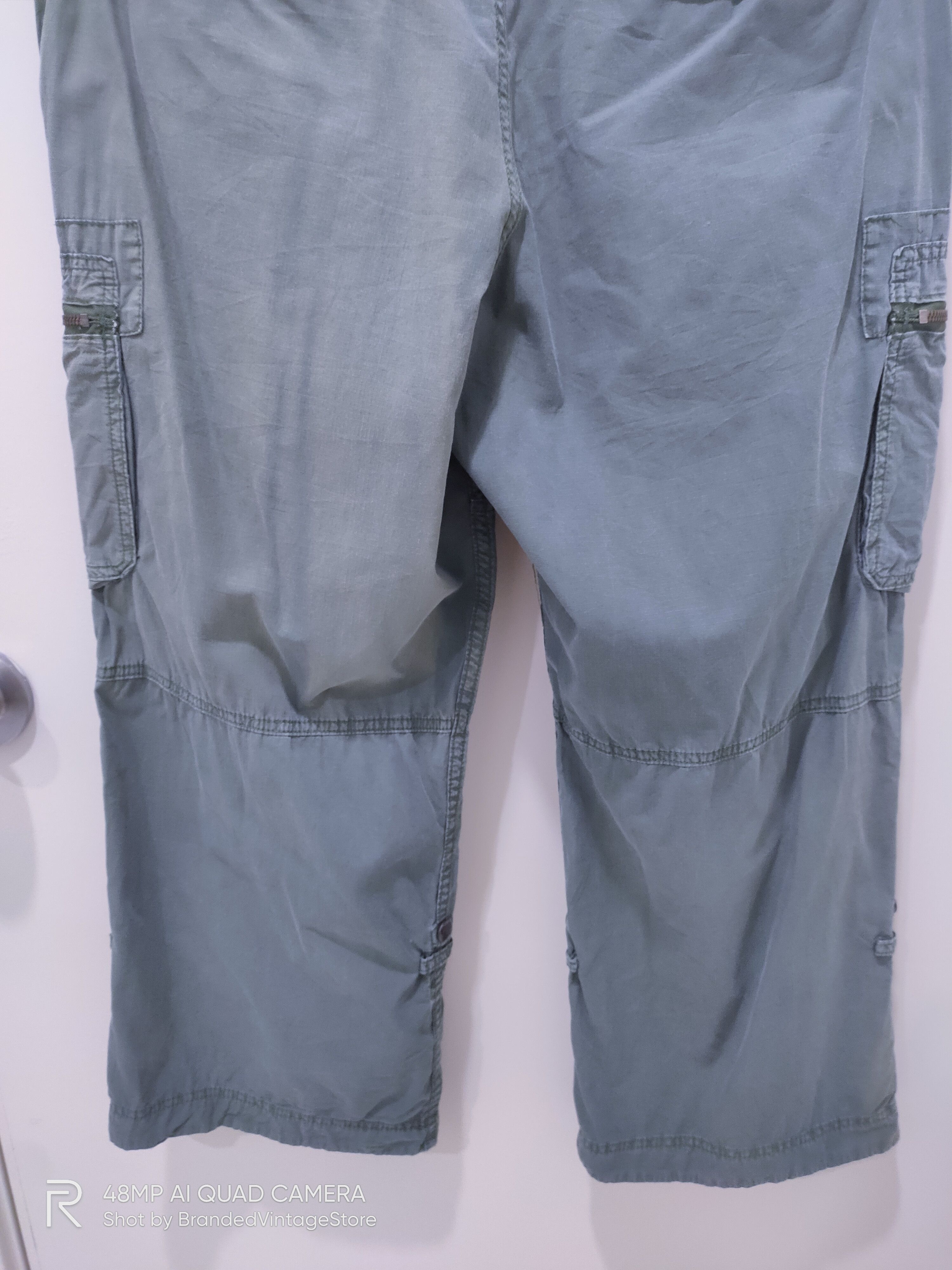 Designer × Japanese Brand × Seditionaries JAPANESE BRAND Bondage Fashion Punk Style Crop Cargo Pants Size US 36 / EU 52 - 11 Thumbnail