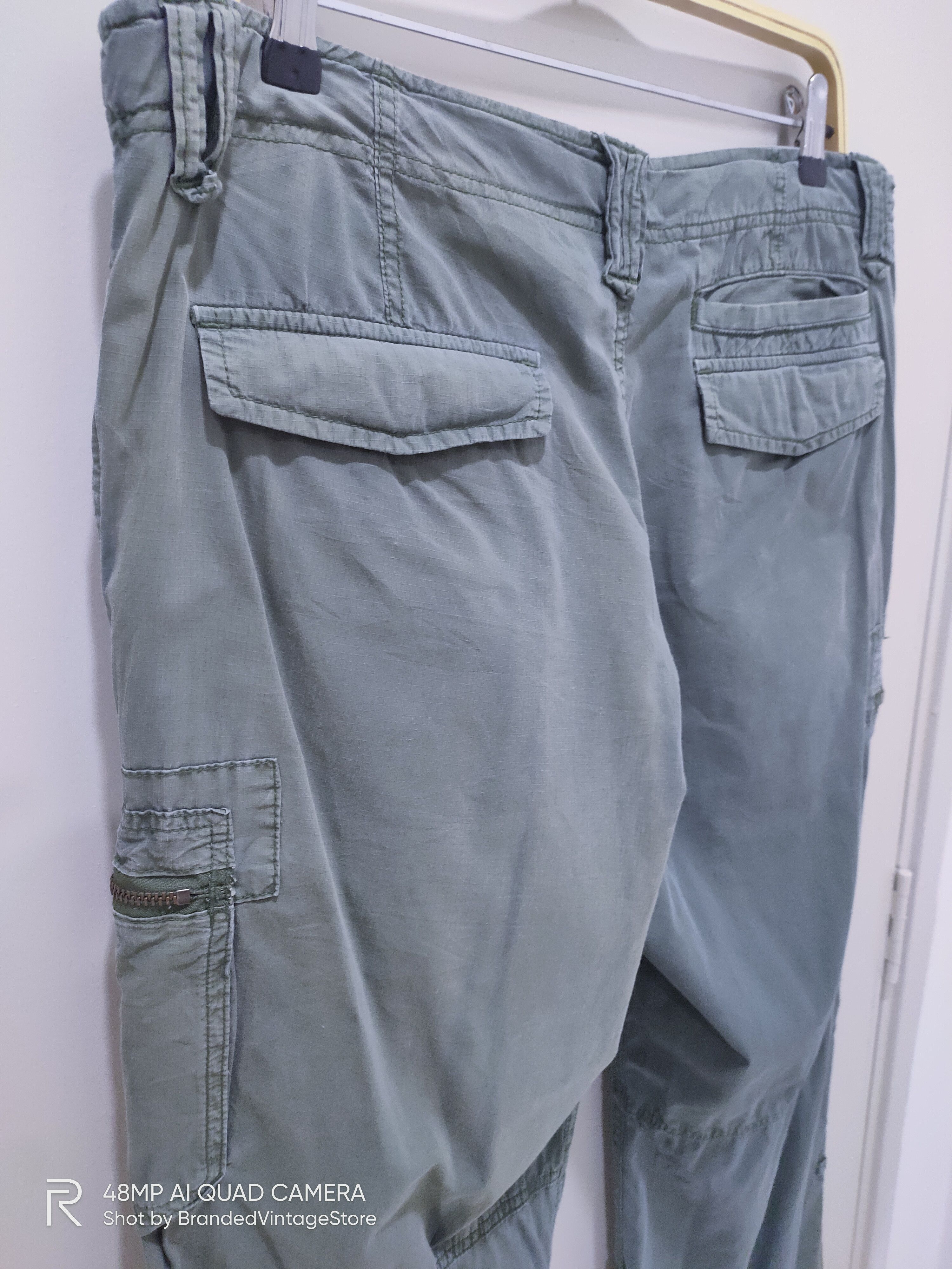 Designer × Japanese Brand × Seditionaries JAPANESE BRAND Bondage Fashion Punk Style Crop Cargo Pants Size US 36 / EU 52 - 12 Thumbnail