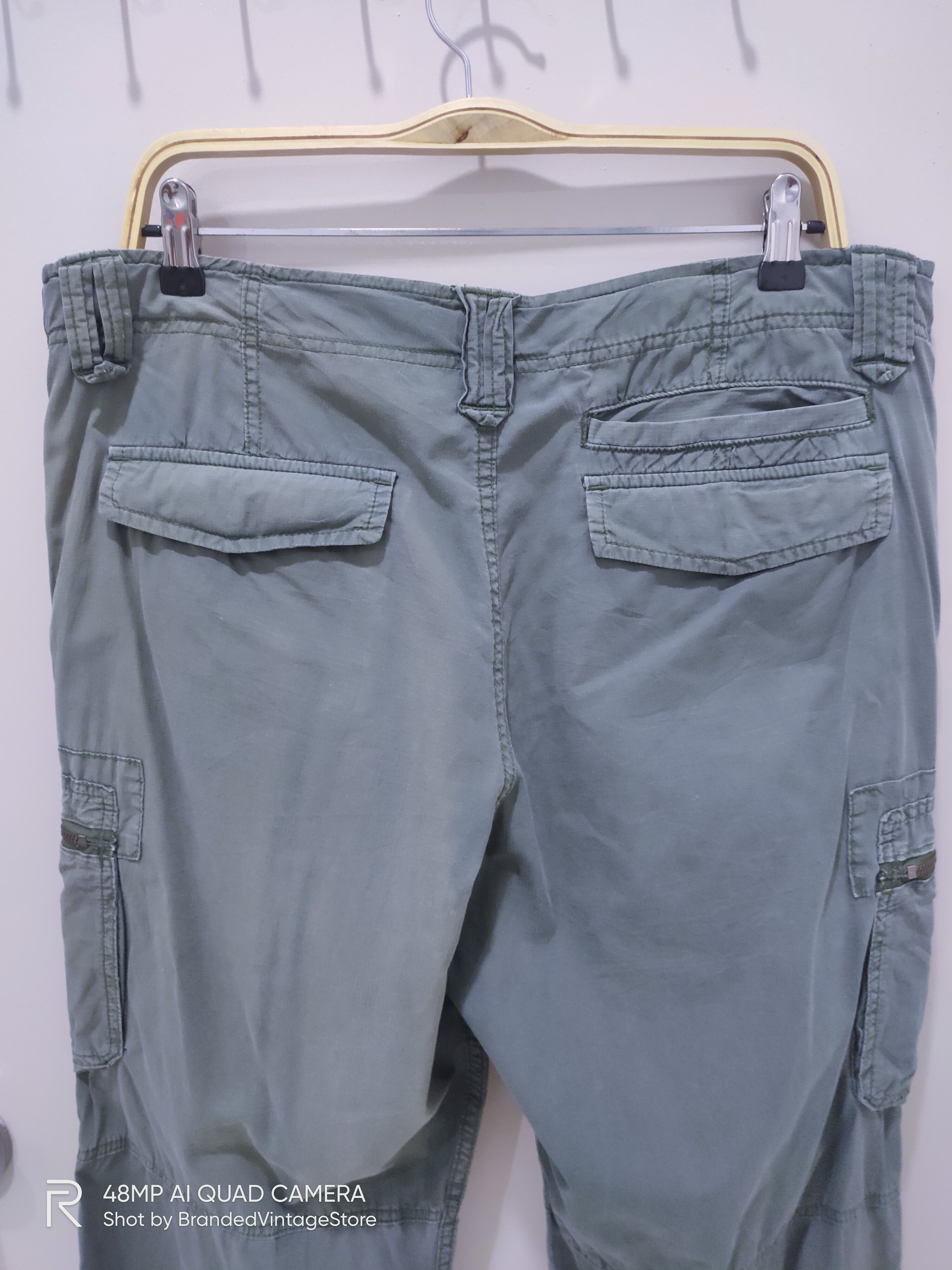 Designer × Japanese Brand × Seditionaries JAPANESE BRAND Bondage Fashion Punk Style Crop Cargo Pants Size US 36 / EU 52 - 10 Thumbnail