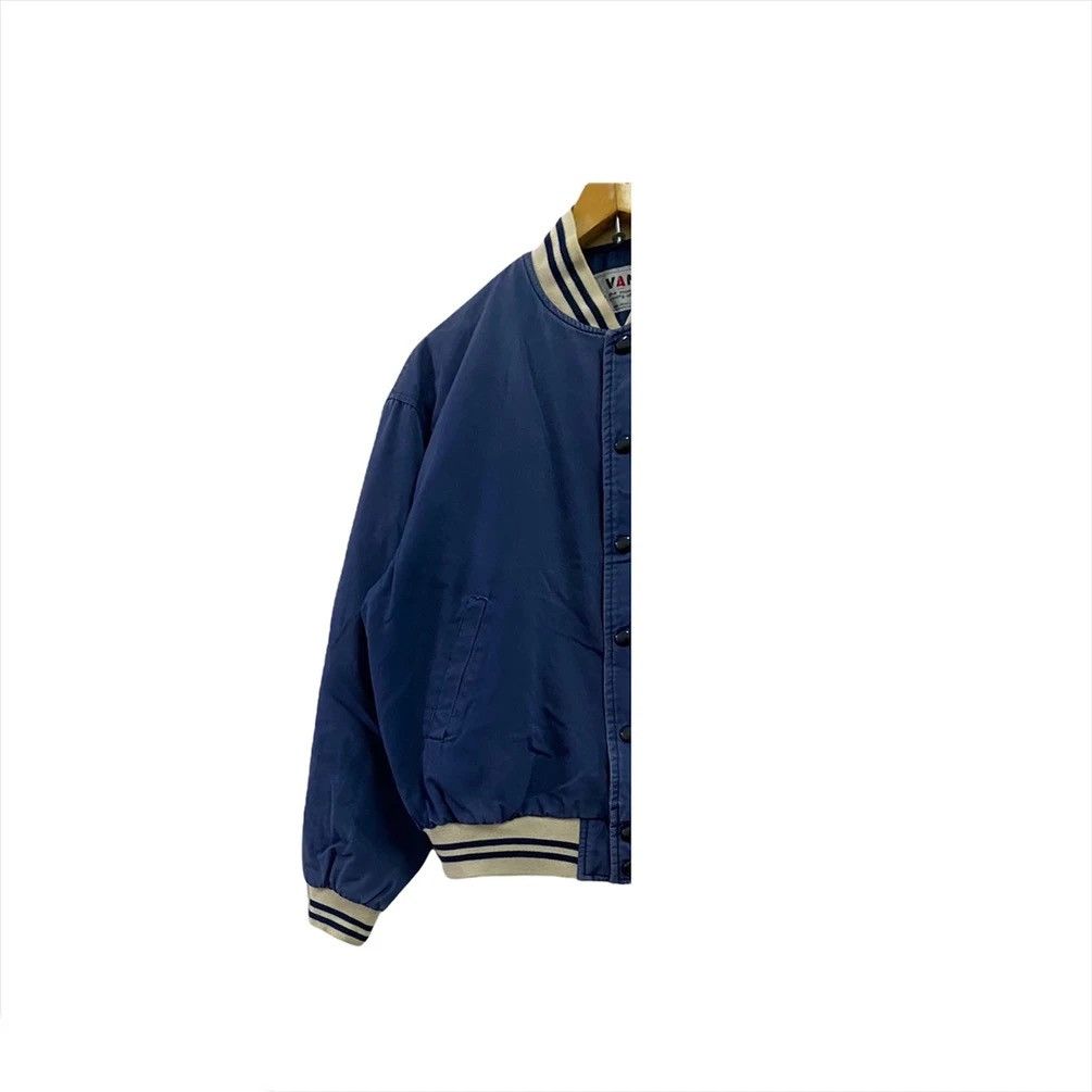 Japanese Brand × Vintage FOR THE YOUNG SUN FADDED VAN VARSITY JACKET Size US M / EU 48-50 / 2 - 5 Thumbnail