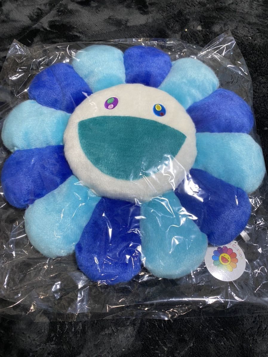 image of Takashi Murakami 60Cm Cushion in Blue, Men's