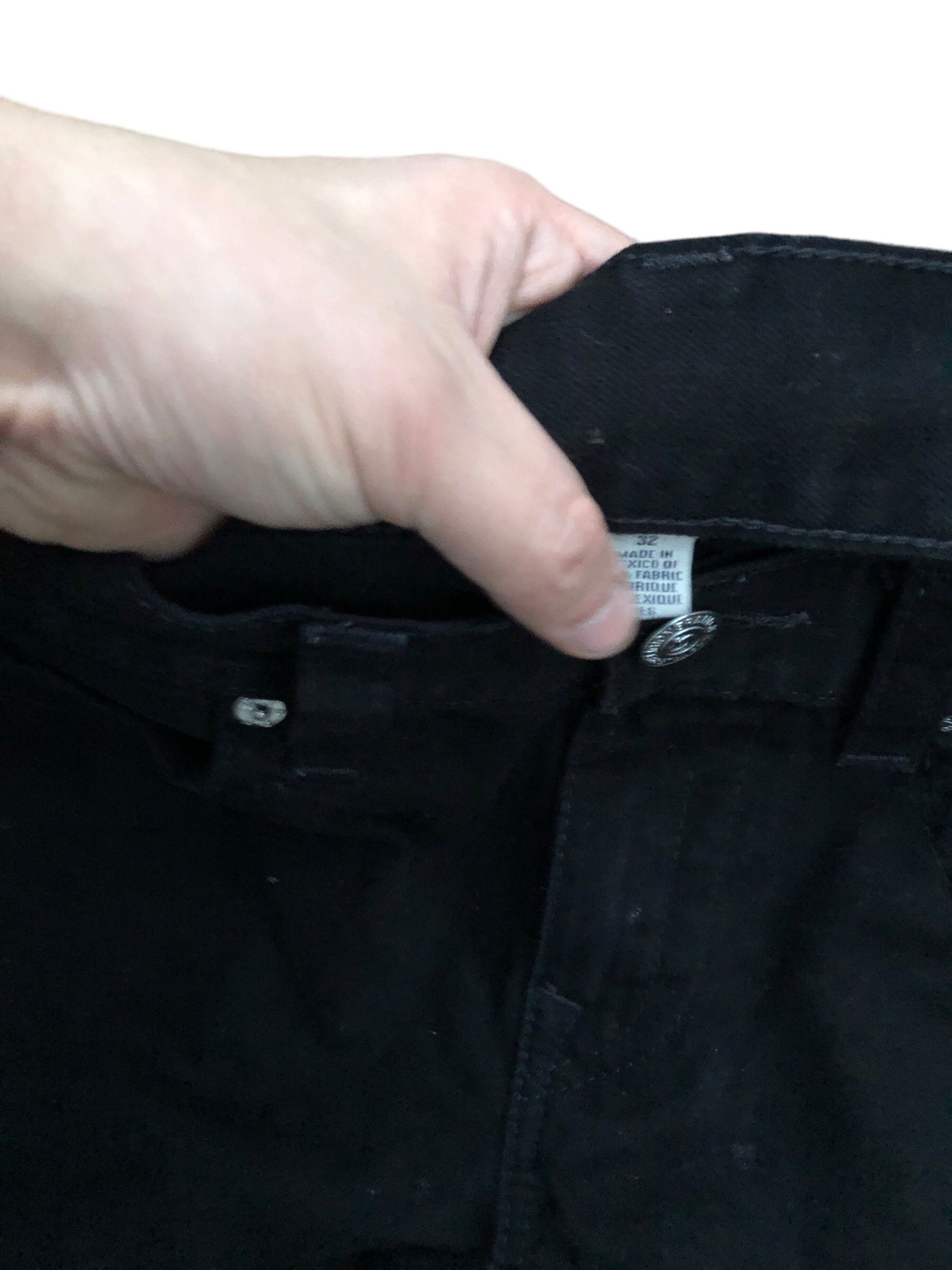 True Religion × Vintage Vintage True Religion Jeans Size 32 SKINNY Black Size US 32 / EU 48 - 7 Thumbnail