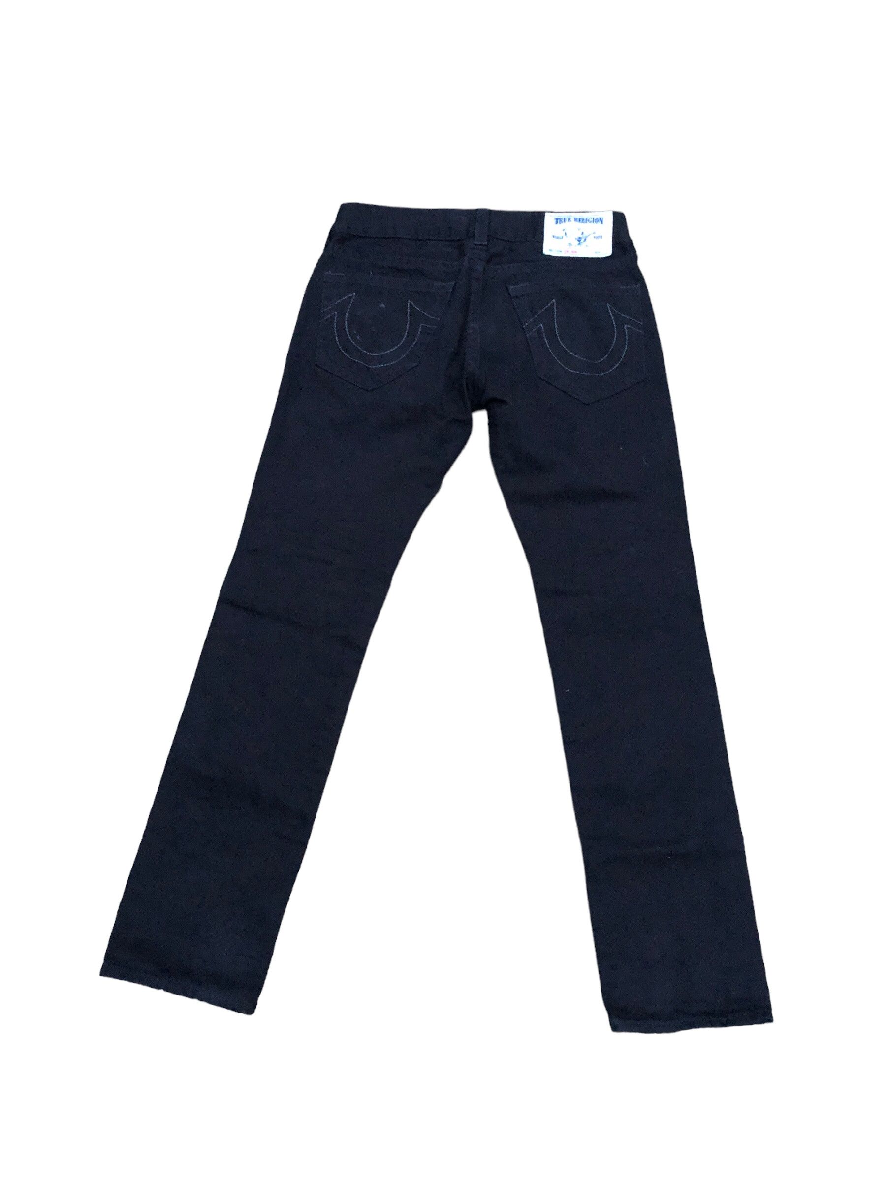 True Religion × Vintage Vintage True Religion Jeans Size 32 SKINNY Black Size US 32 / EU 48 - 2 Thumbnail
