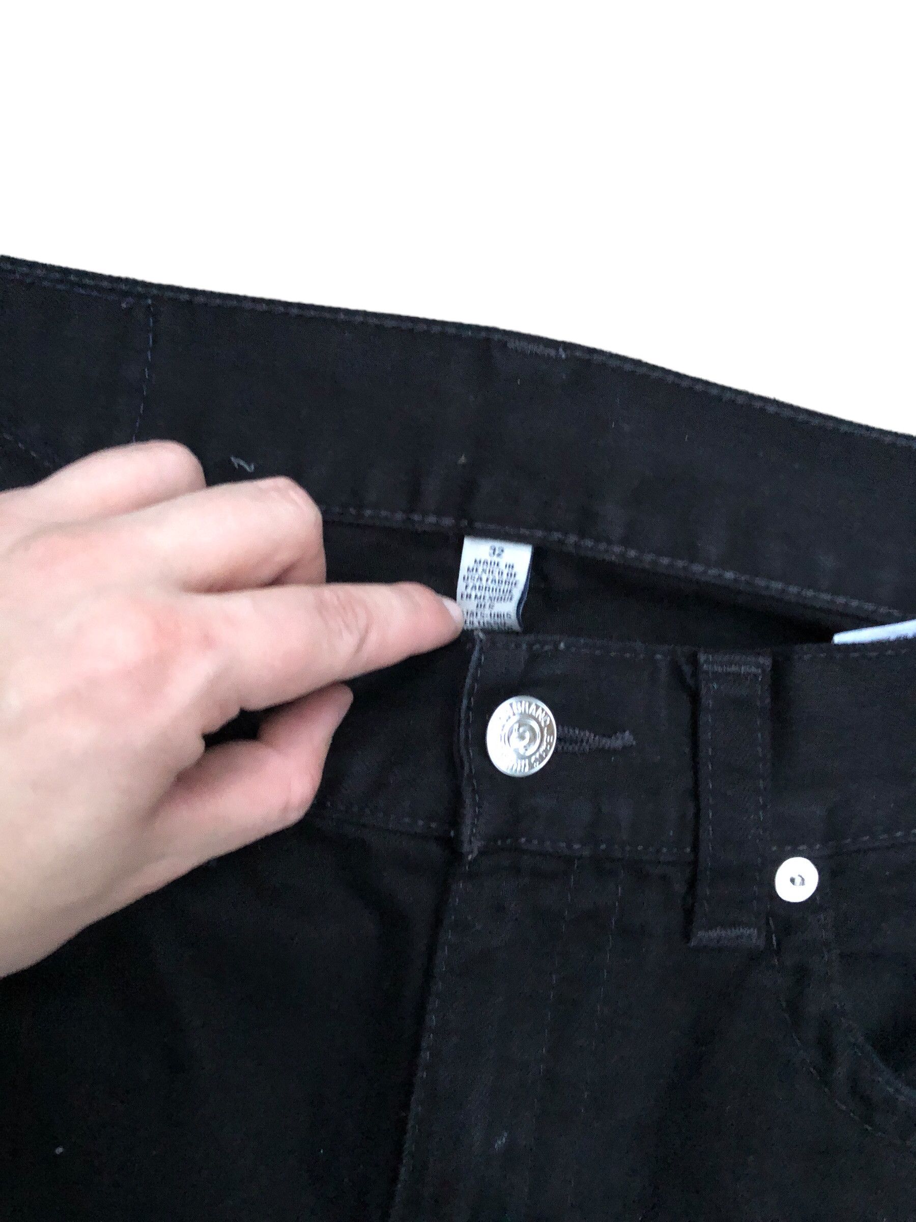 True Religion × Vintage Vintage True Religion Jeans Size 32 SKINNY Black Size US 32 / EU 48 - 6 Thumbnail