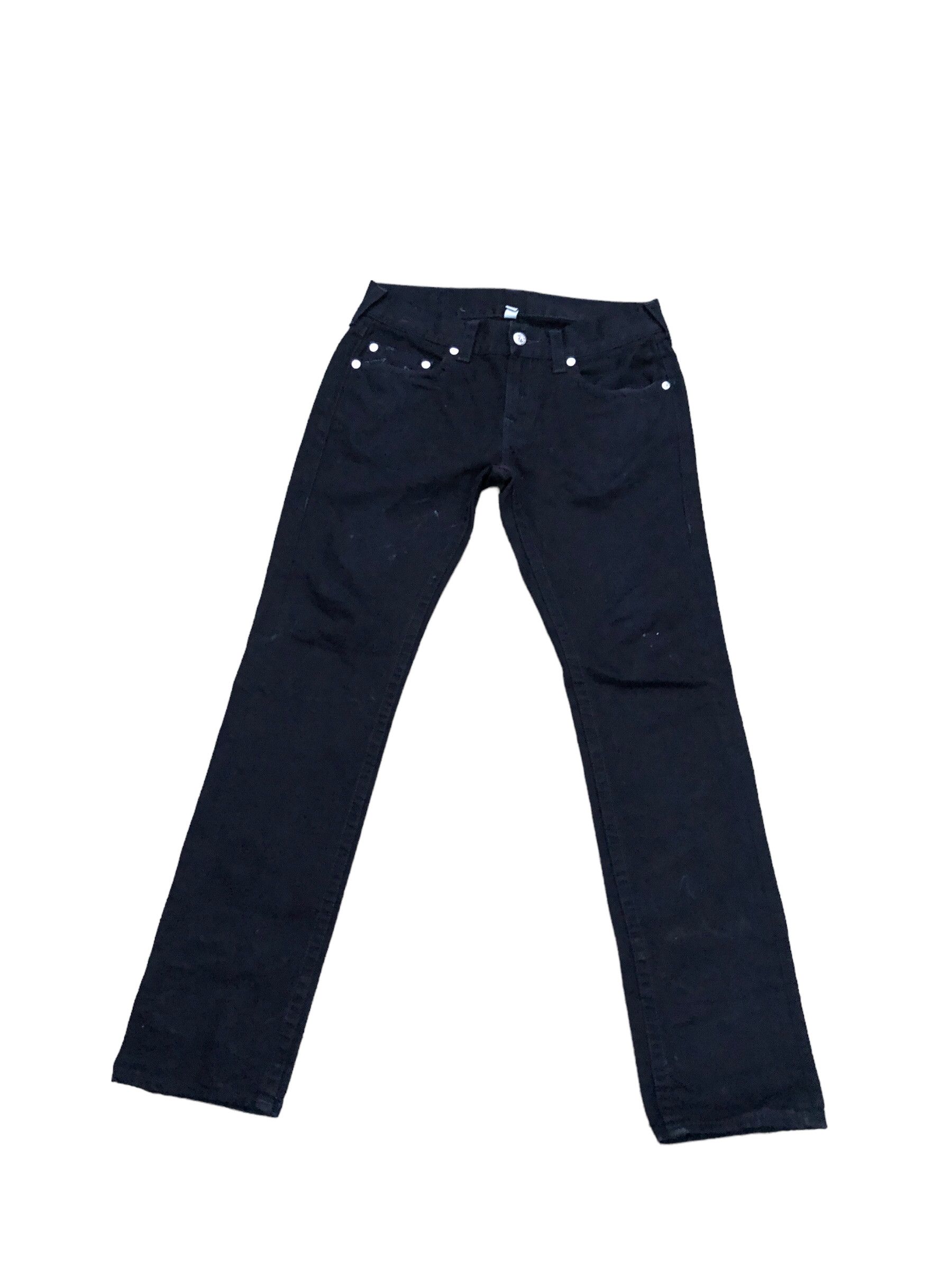 True Religion × Vintage Vintage True Religion Jeans Size 32 SKINNY Black Size US 32 / EU 48 - 4 Thumbnail