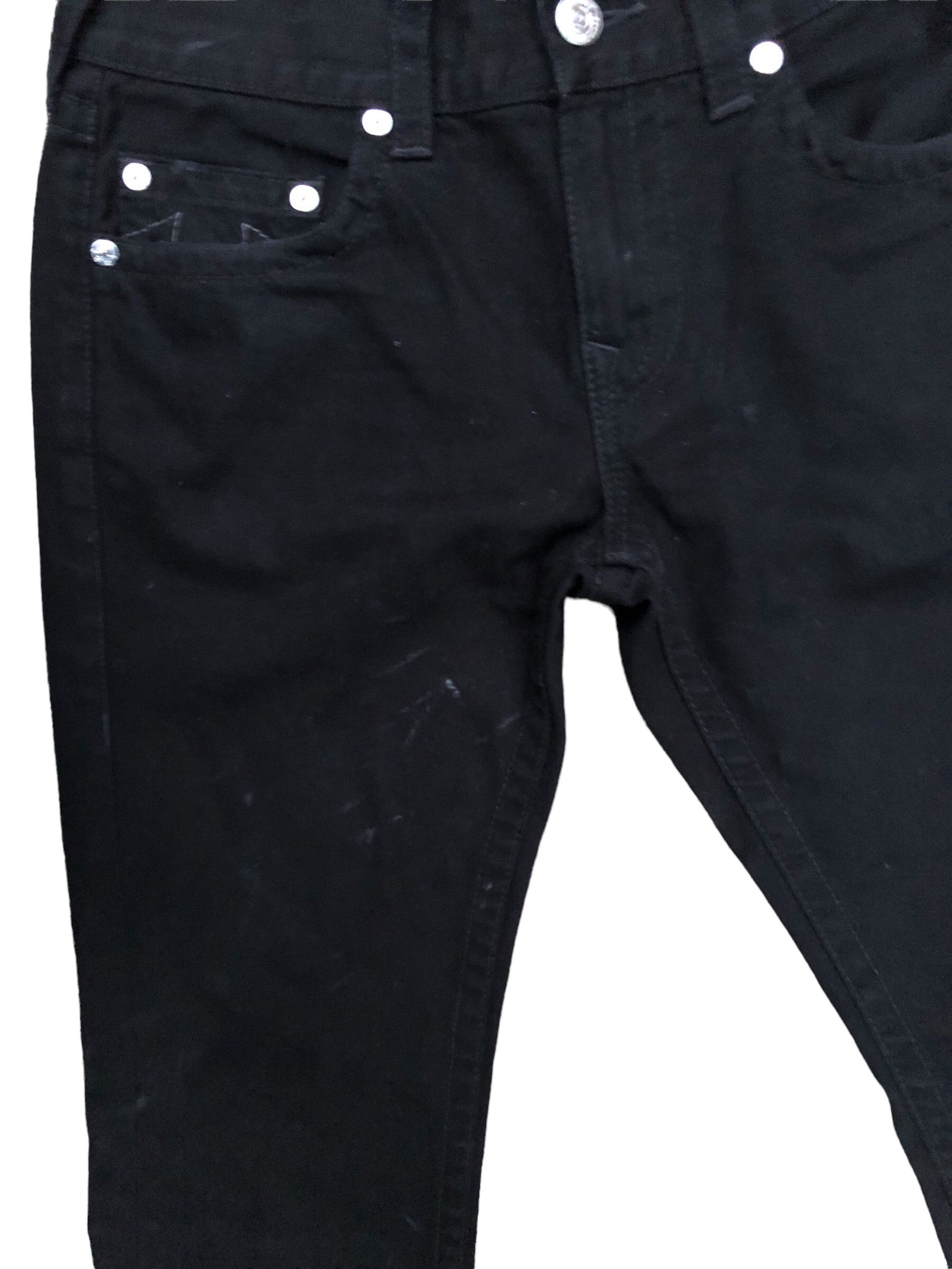 True Religion × Vintage Vintage True Religion Jeans Size 32 SKINNY Black Size US 32 / EU 48 - 5 Thumbnail