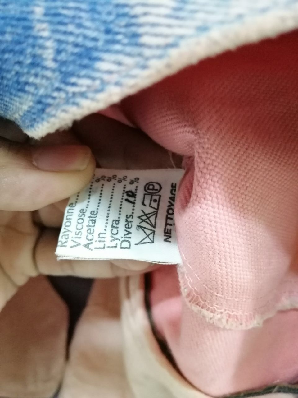 Designer × Handmade Rare Patchwork Denim Jacket Pink Color riri Zipper Size US XS / EU 42 / 0 - 13 Thumbnail