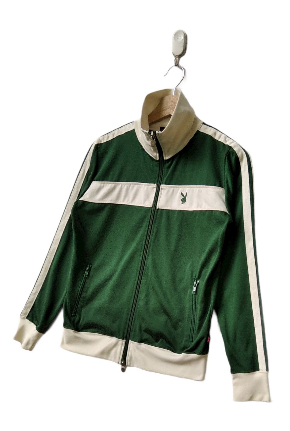 Playboy × Vintage Vintage Playboy Tracktop Big Logo Zipper /L asian(M US) Size US M / EU 48-50 / 2 - 2 Thumbnail