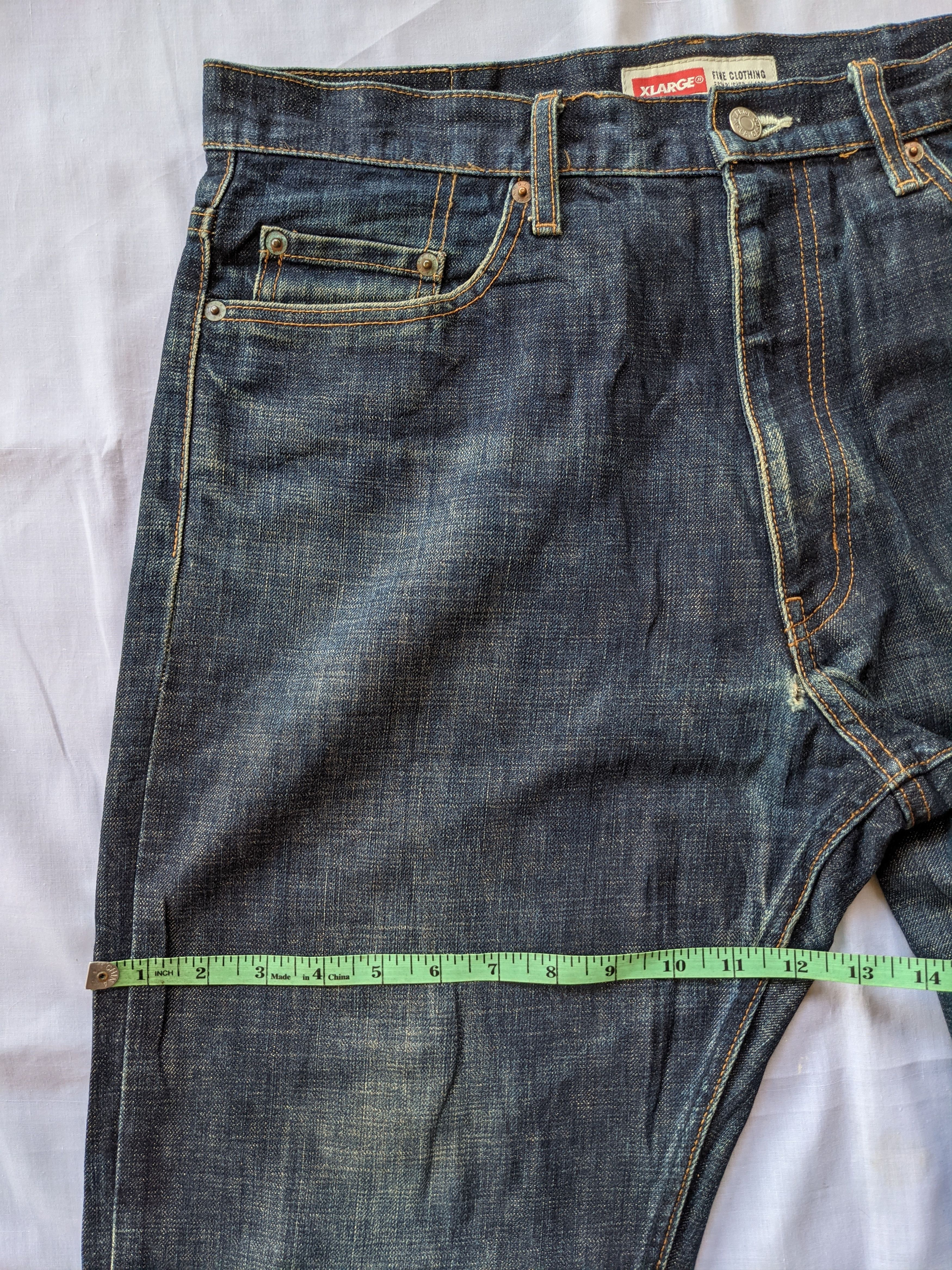 Xlarge Distressed fullprint XLarge jeans/Number (N)ine Size US 34 / EU 50 - 7 Thumbnail