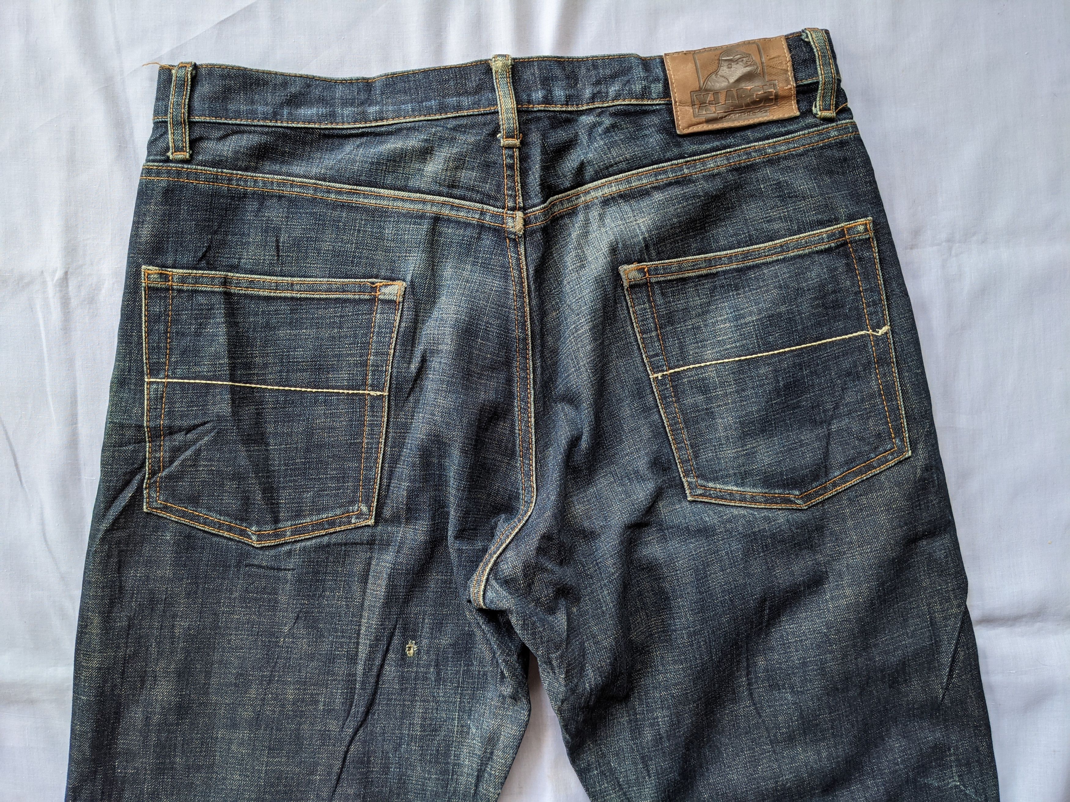 Xlarge Distressed fullprint XLarge jeans/Number (N)ine Size US 34 / EU 50 - 10 Thumbnail