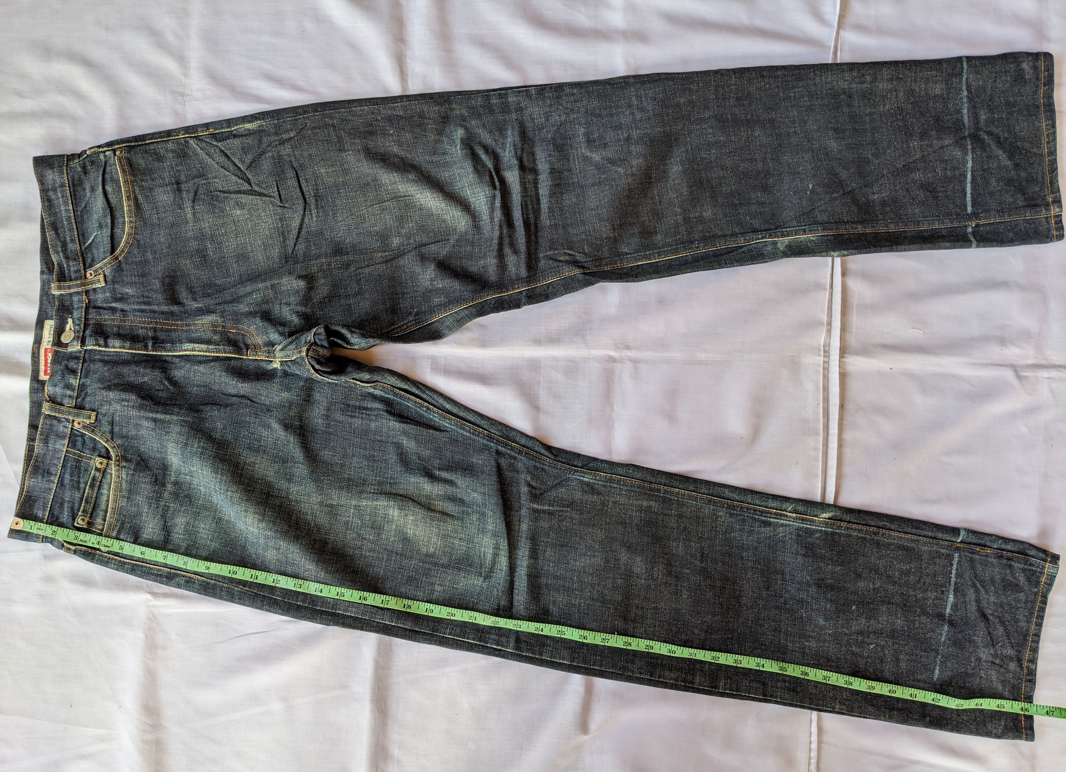 Xlarge Distressed fullprint XLarge jeans/Number (N)ine Size US 34 / EU 50 - 4 Thumbnail