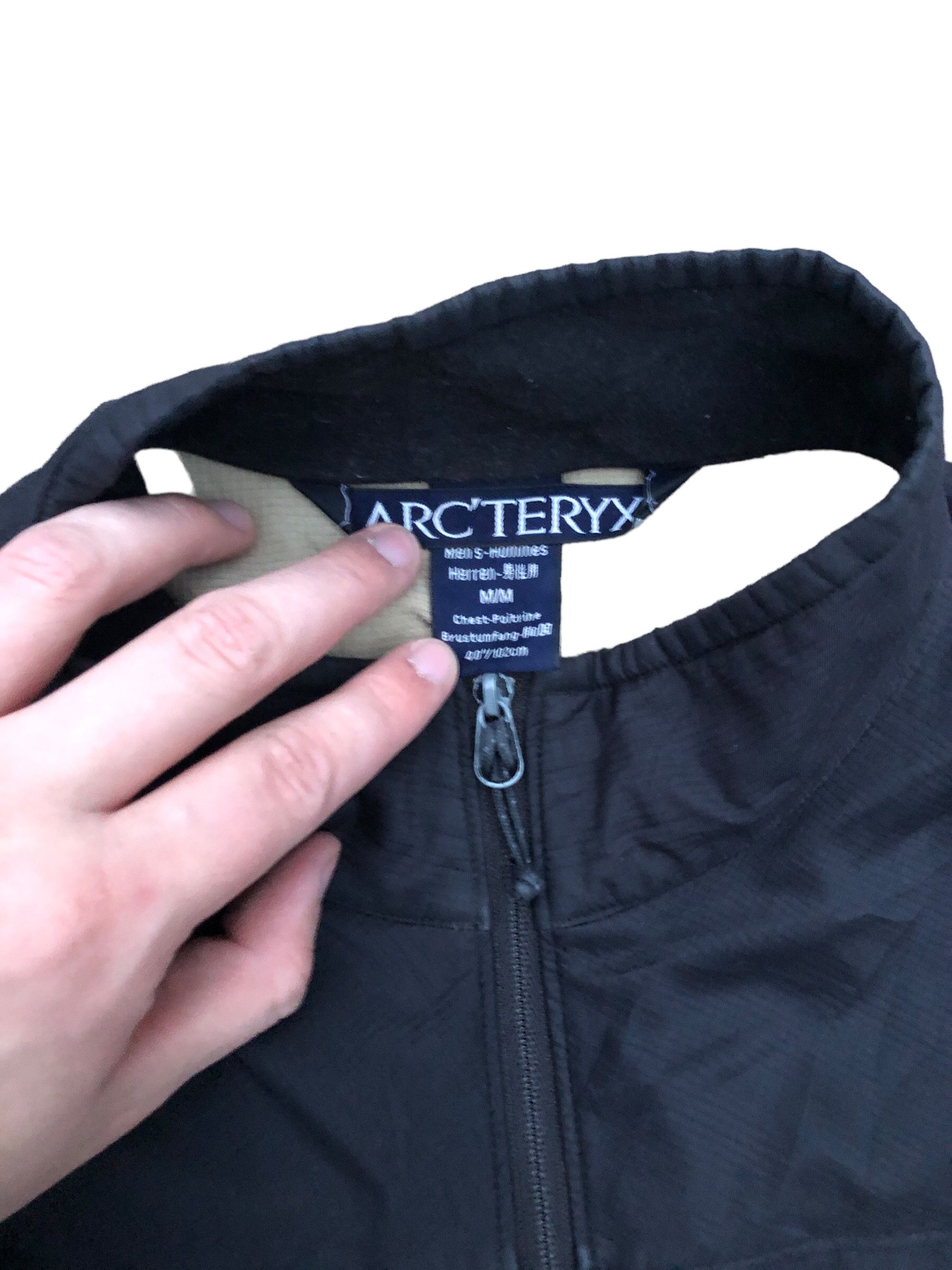 Arc'teryx × Vintage Vintage Arc'Teryx Herren Jacket Black/Green Medium Size US M / EU 48-50 / 2 - 6 Thumbnail