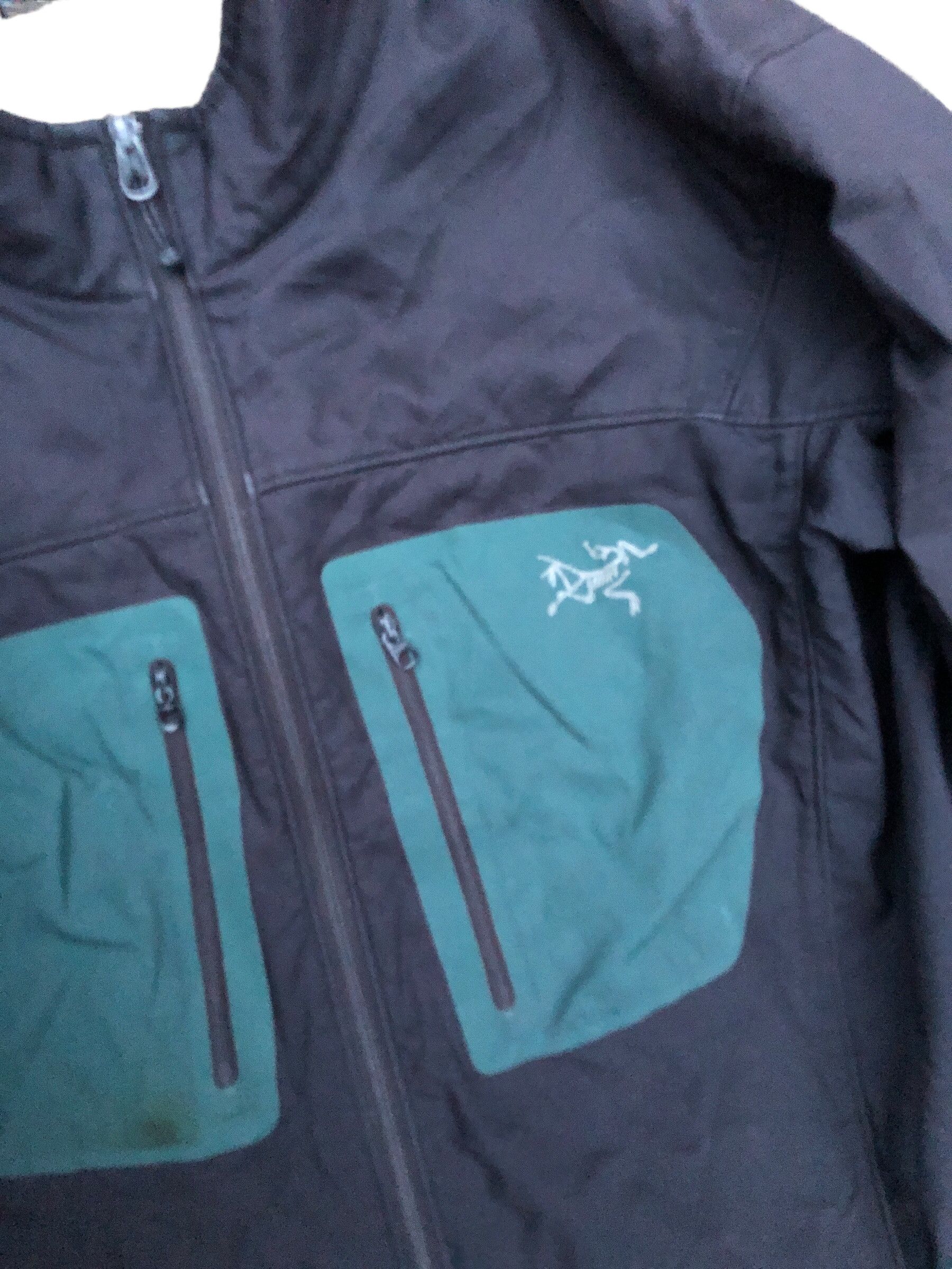Arc'teryx × Vintage Vintage Arc'Teryx Herren Jacket Black/Green Medium Size US M / EU 48-50 / 2 - 4 Thumbnail