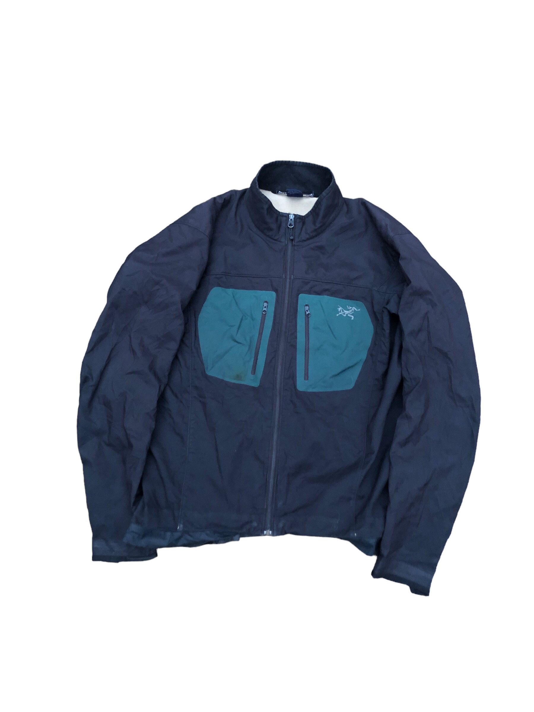 Arc'teryx × Vintage Vintage Arc'Teryx Herren Jacket Black/Green Medium Size US M / EU 48-50 / 2 - 3 Thumbnail