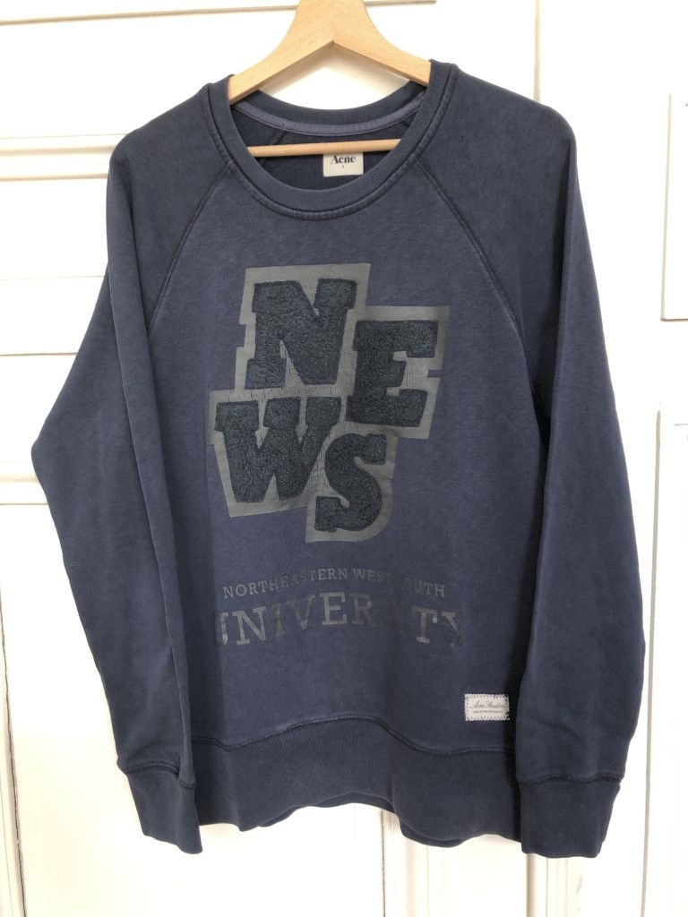 Acne Studios University Navy Sweater Size US S / EU 44-46 / 1 - 1 Thumbnail
