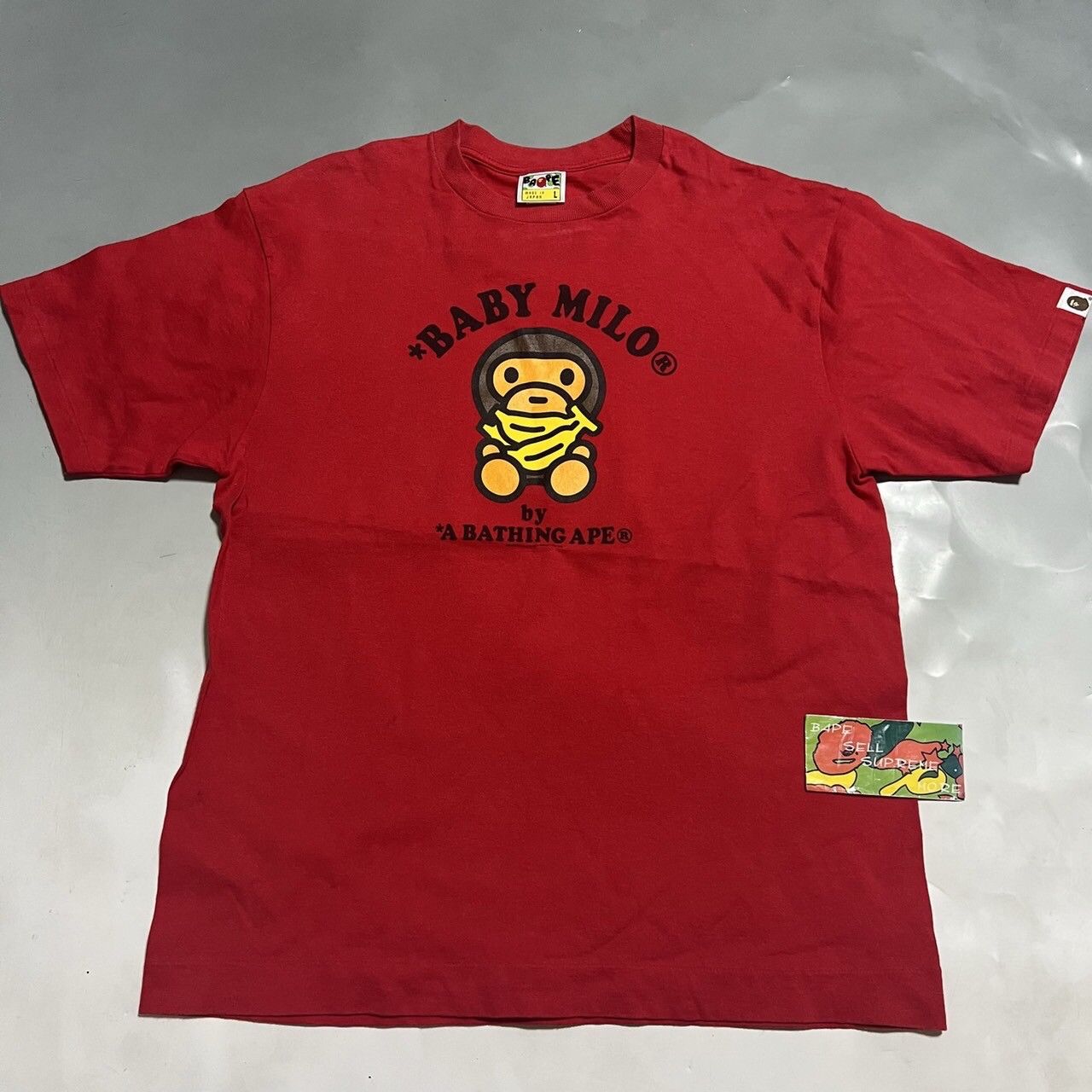 Bape BAPE Milo Red camo Size US L / EU 52-54 / 3 - 1 Thumbnail