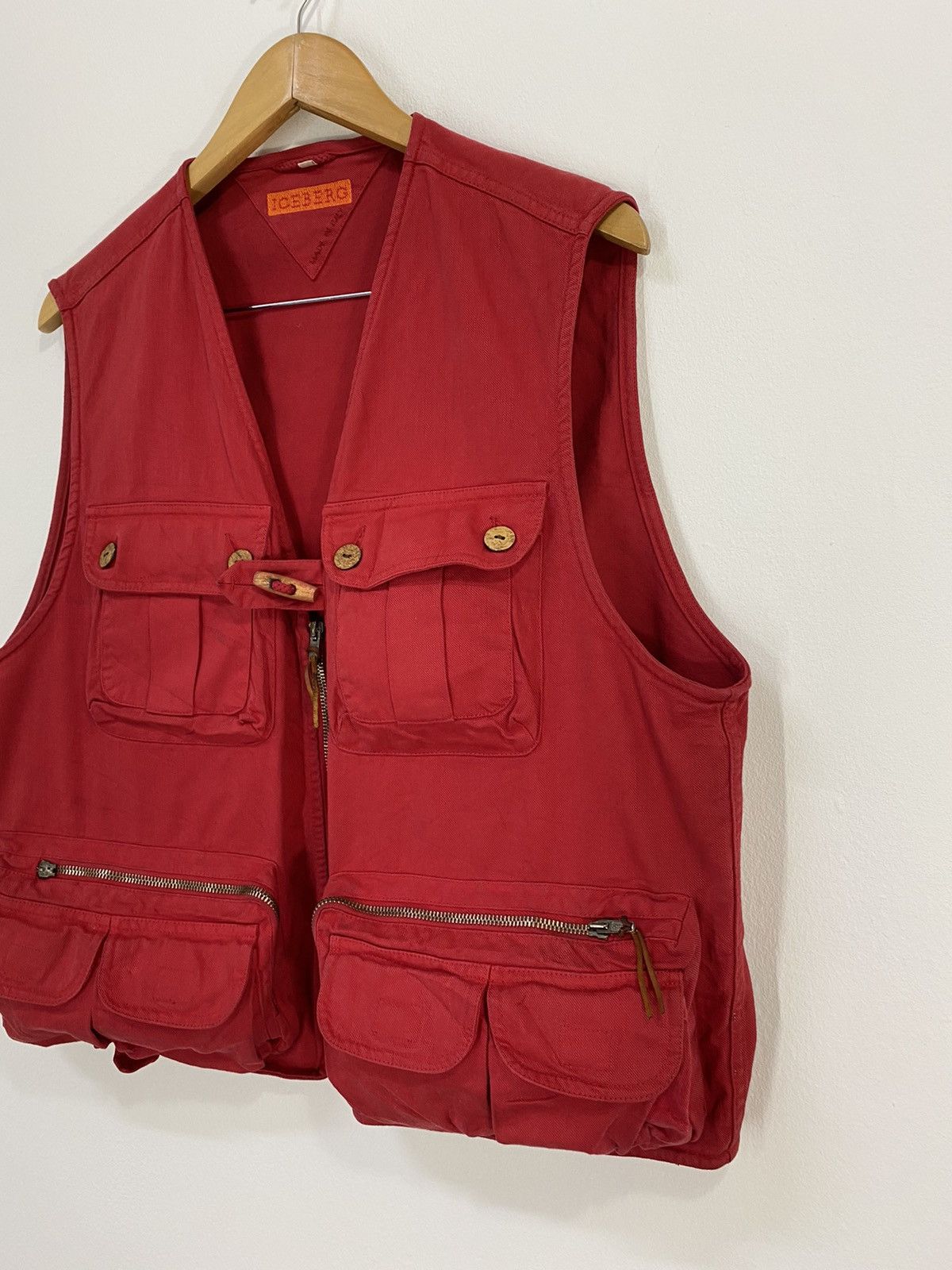 Iceberg Iceberg Tactical Utility Vest multi pocket Design Size US L / EU 52-54 / 3 - 2 Thumbnail