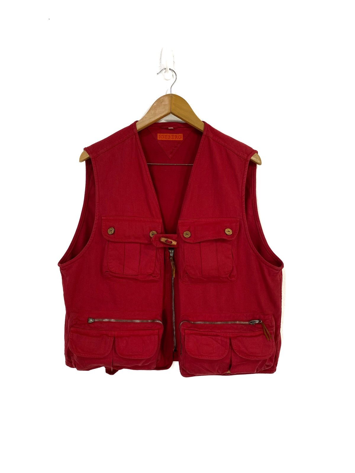 Iceberg Iceberg Tactical Utility Vest multi pocket Design Size US L / EU 52-54 / 3 - 1 Thumbnail