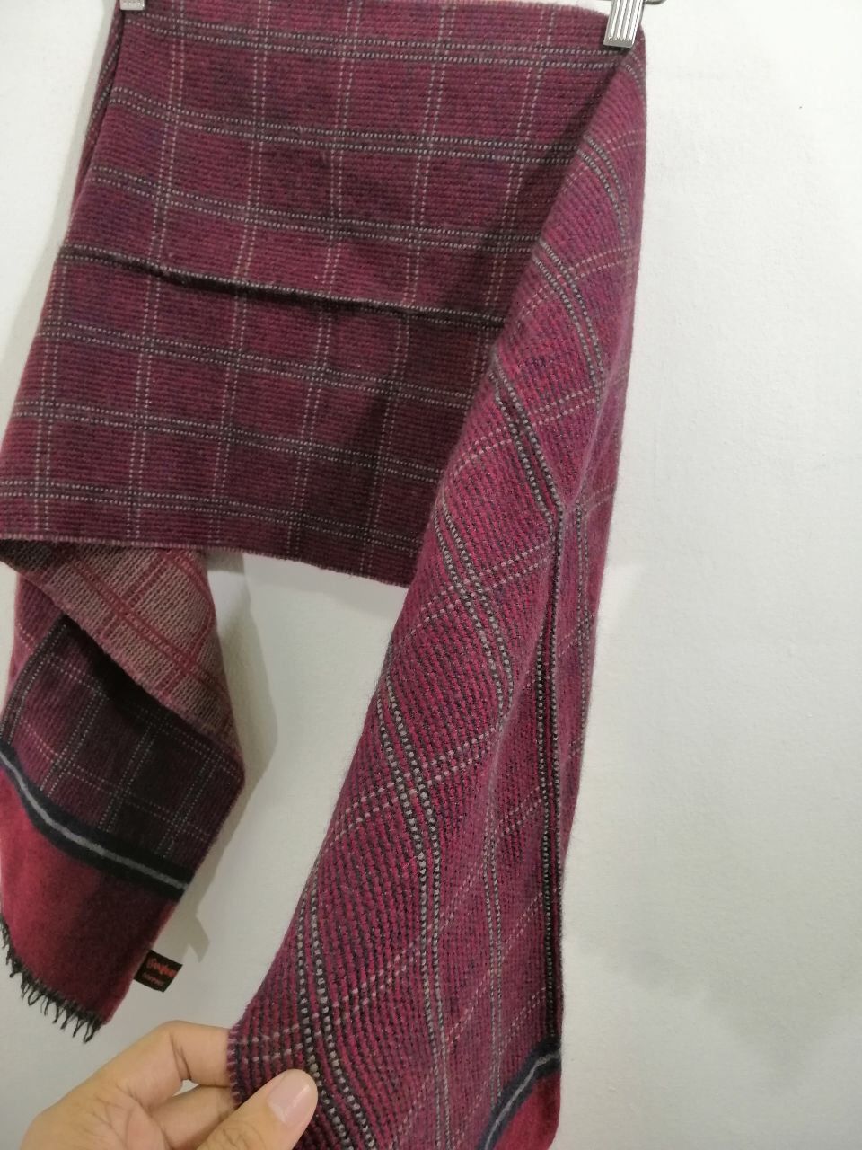 Saint Laurent Paris × Yves Saint Laurent Vintage Made West Germany YSL Scarf Small Logo Design Size ONE SIZE - 2 Thumbnail