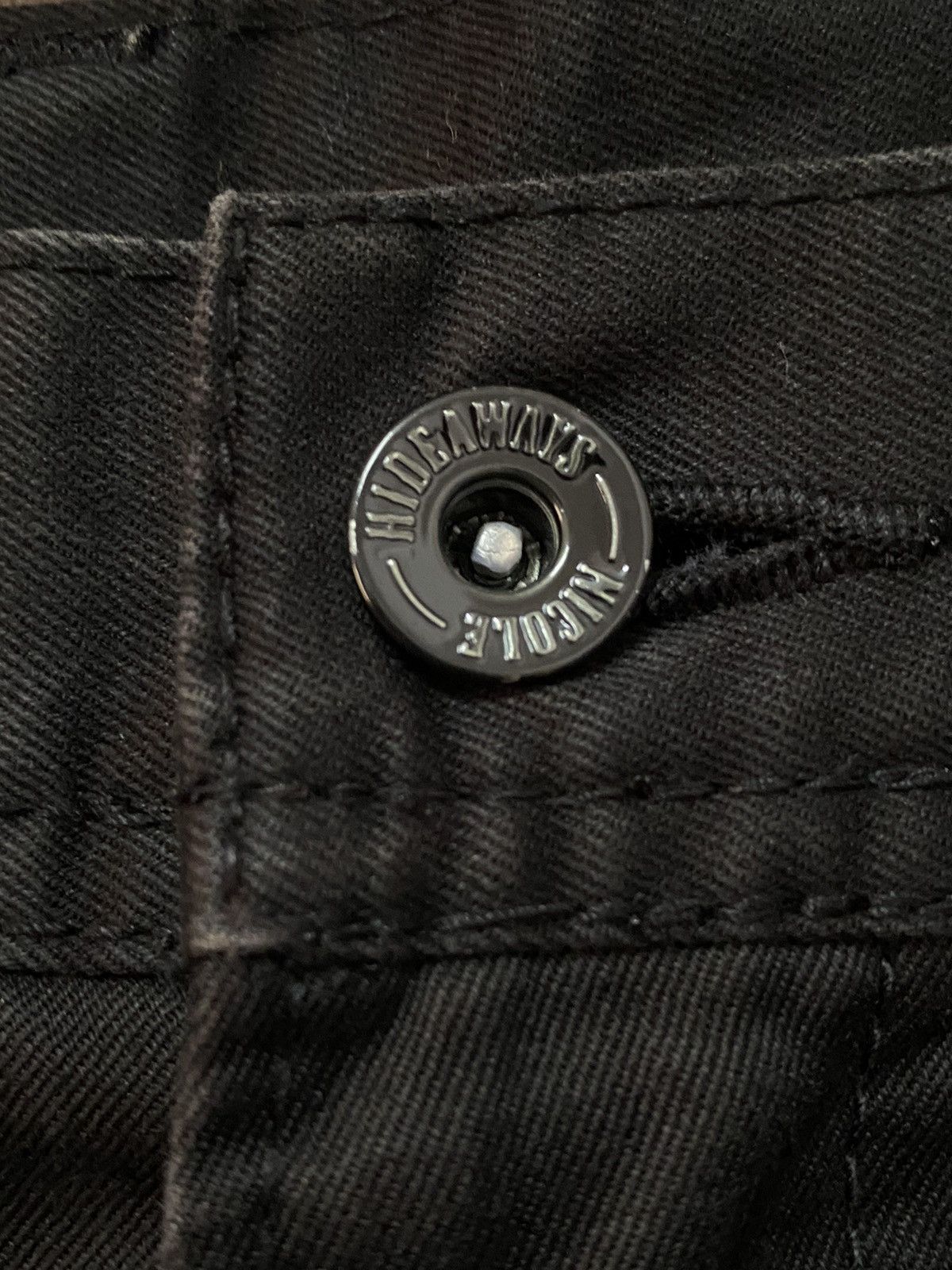 Designer × HIDEAWAYS × Japanese Brand Hideaways Japan Tactical Bondage Utility Flared Cargo Pants Size US 31 - 15 Thumbnail