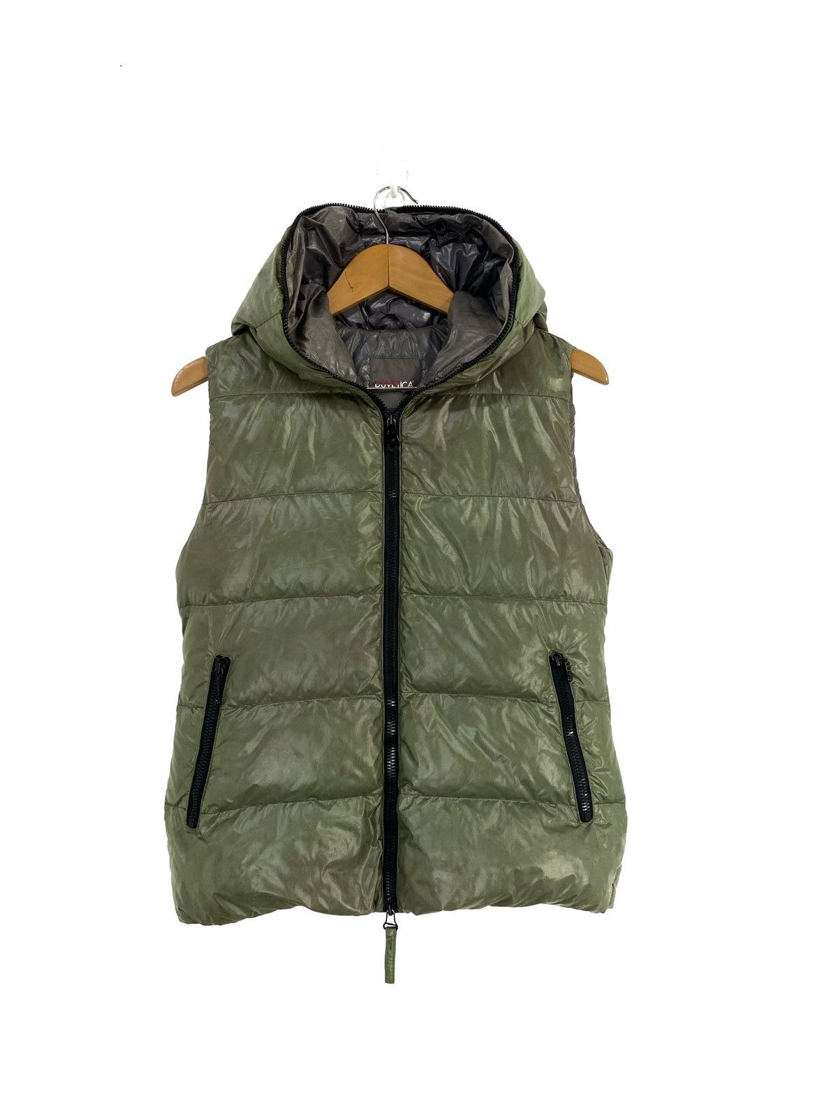 Duvetica Duvetica Hooded Febe Sleeveless Down Vest puffer Vest Design Size US S / EU 44-46 / 1 - 2 Thumbnail