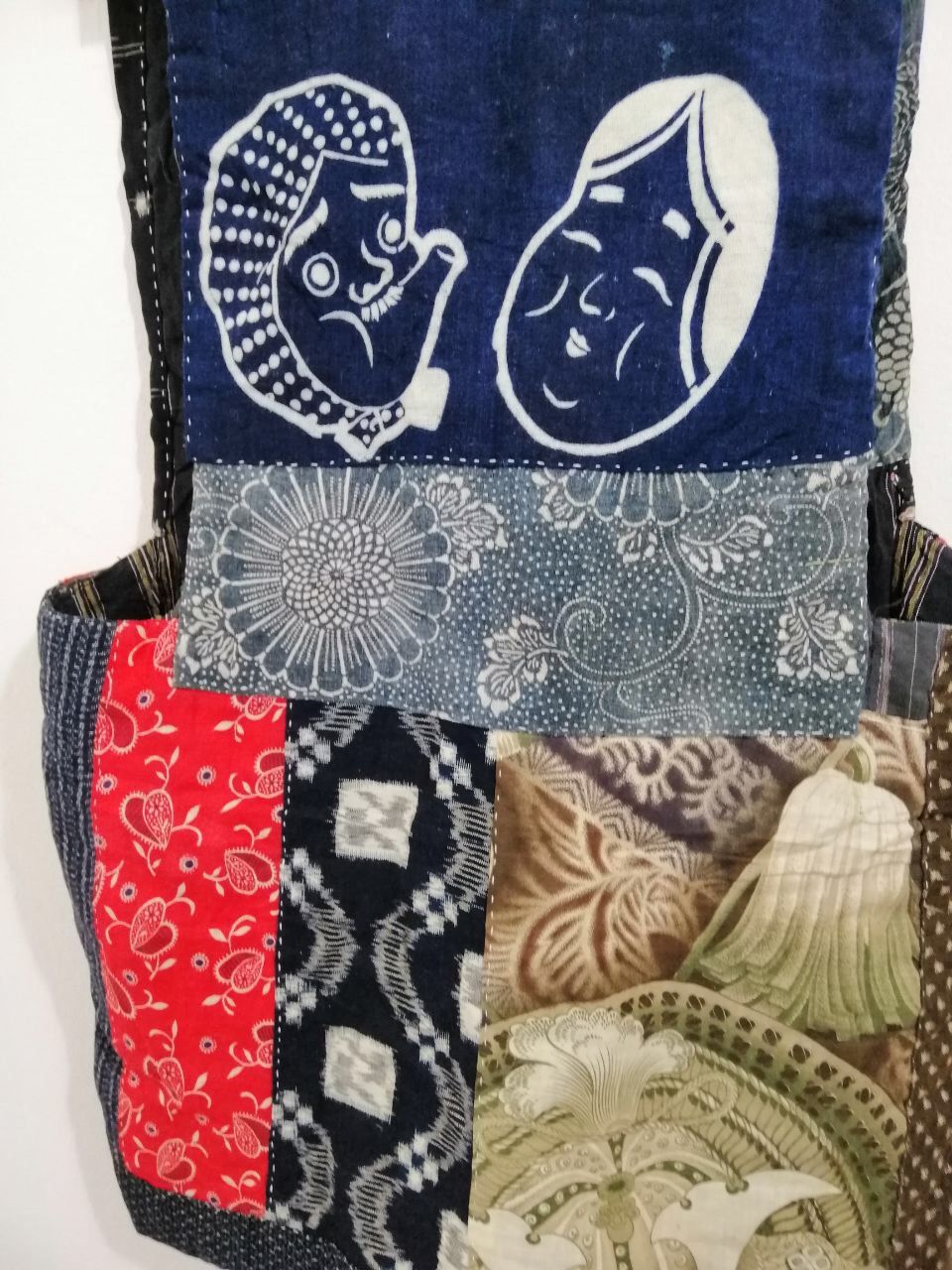 Indigo Japanese Culture Patchwork Kimono Vest Indigo Kapital Boro Size US M / EU 48-50 / 2 - 7 Thumbnail