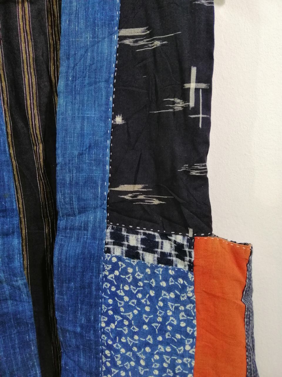 Indigo Japanese Culture Patchwork Kimono Vest Indigo Kapital Boro Size US M / EU 48-50 / 2 - 5 Thumbnail
