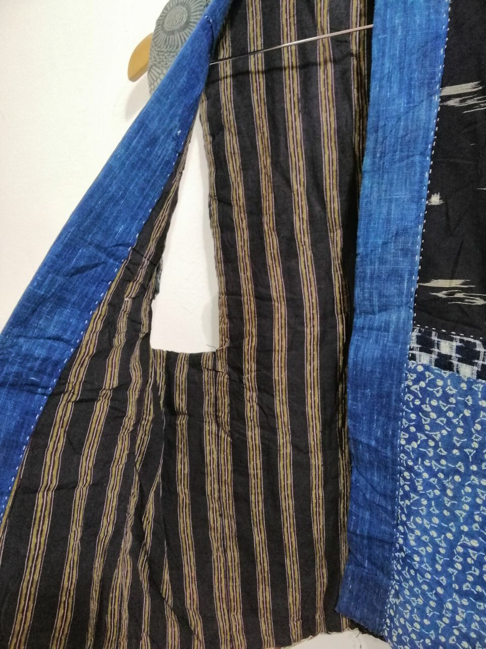 Indigo Japanese Culture Patchwork Kimono Vest Indigo Kapital Boro Size US M / EU 48-50 / 2 - 4 Thumbnail