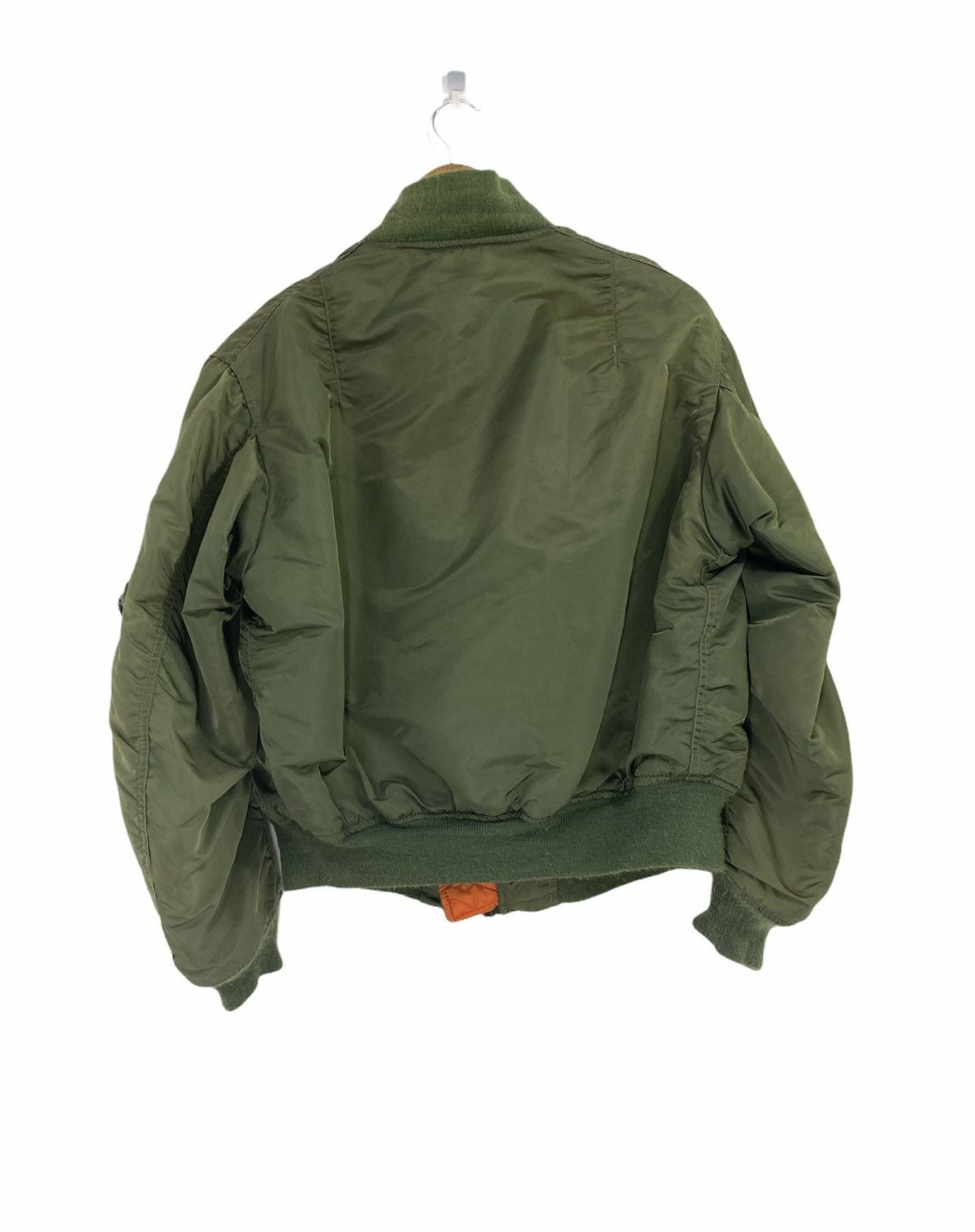 Alpha Industries Vintage Alpha Industries MA1 Bomber Jacket Riversible Design Size US L / EU 52-54 / 3 - 2 Thumbnail