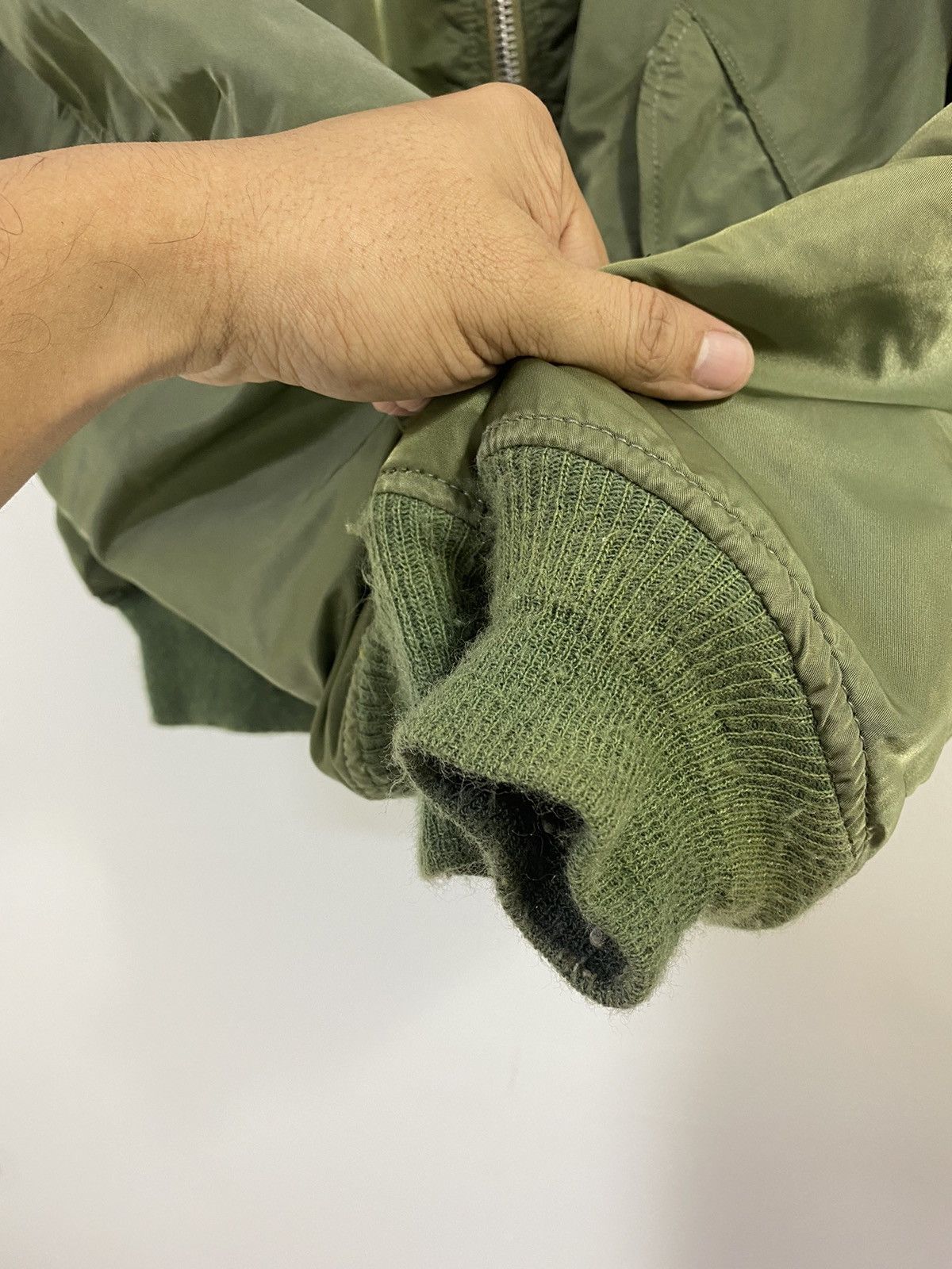 Alpha Industries Vintage Alpha Industries MA1 Bomber Jacket Riversible Design Size US L / EU 52-54 / 3 - 6 Thumbnail