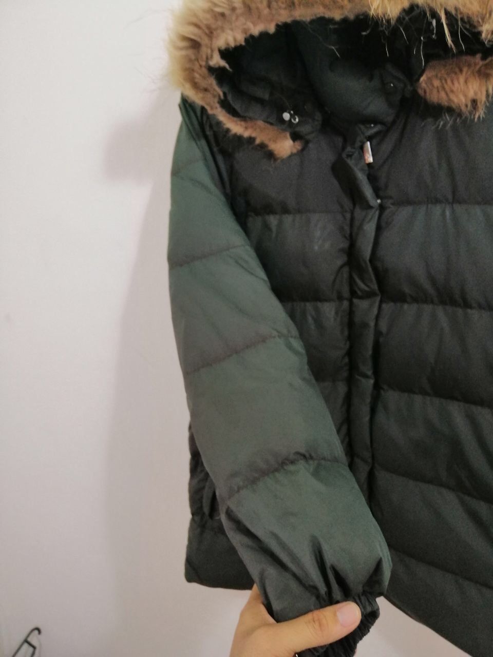 Moncler Moncler Puffer Down Jacket With Fur Hoodies Nice Design Size US S / EU 44-46 / 1 - 8 Thumbnail