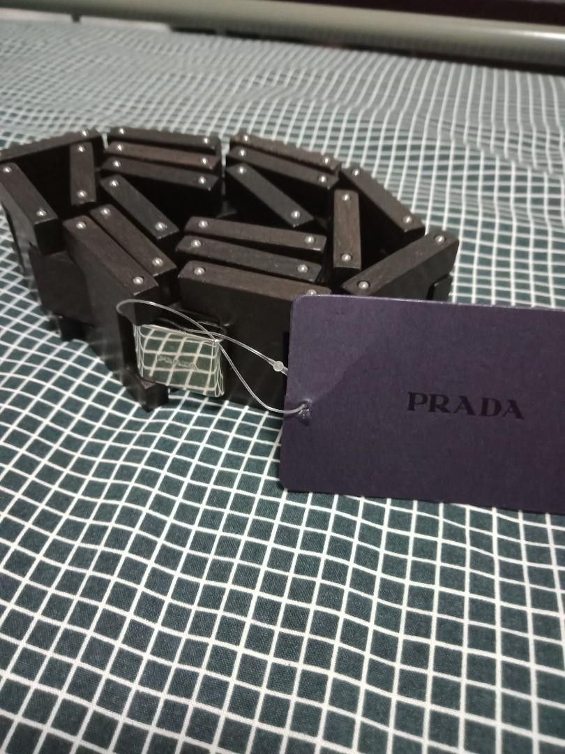 Prada Prada wooden belt Size ONE SIZE - 2 Thumbnail