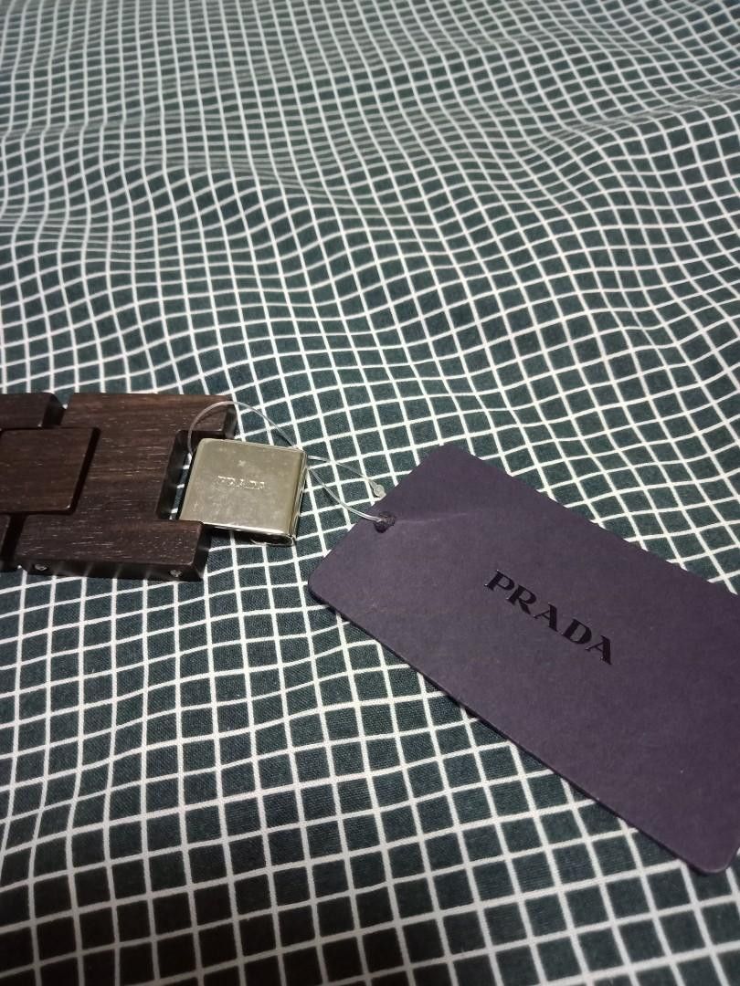 Prada Prada wooden belt Size ONE SIZE - 3 Thumbnail