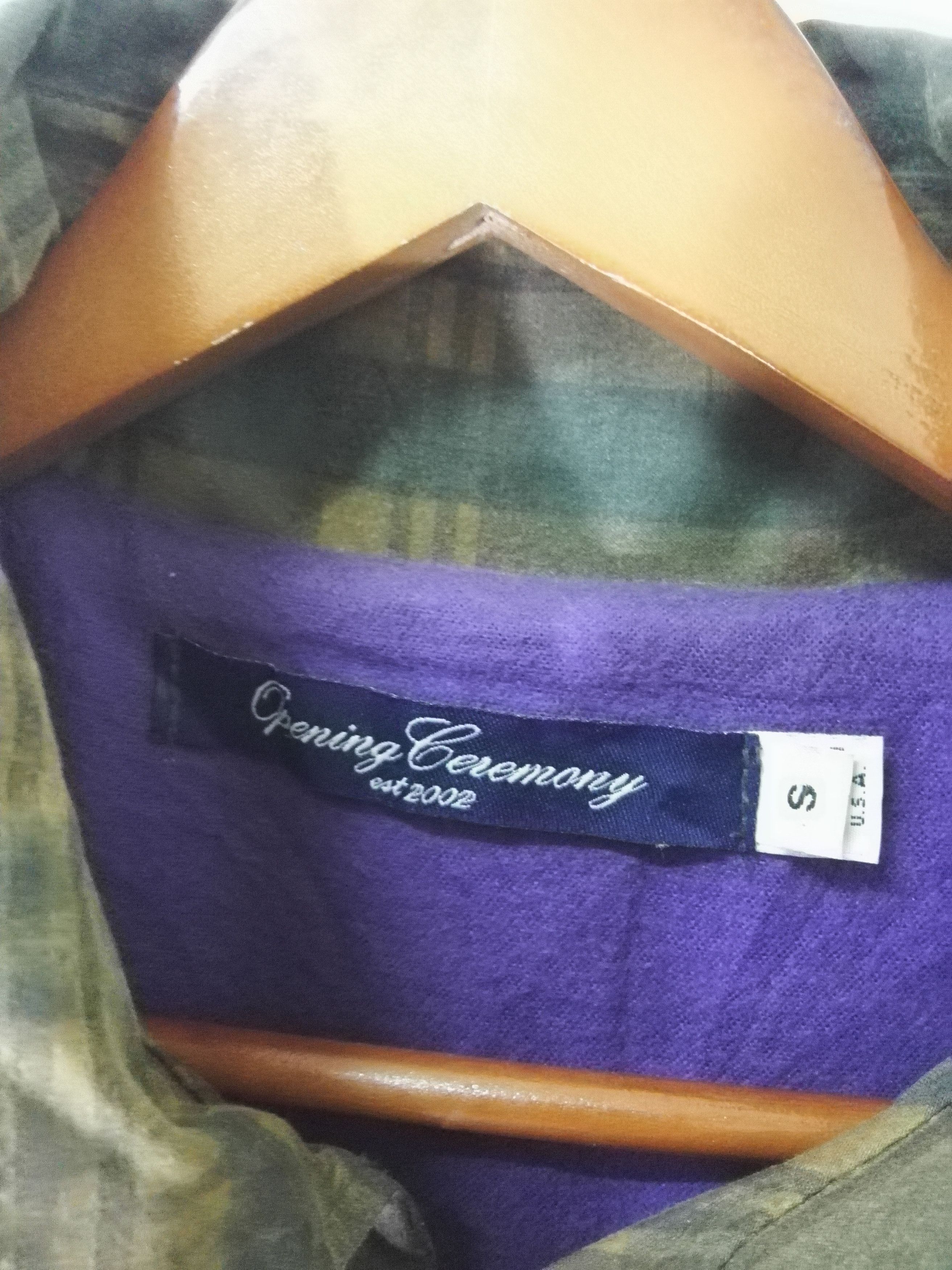 Opening Ceremony Opening Ceremony waxed Jacket Plaid Design Made In Usa 6 Size US S / EU 44-46 / 1 - 3 Thumbnail
