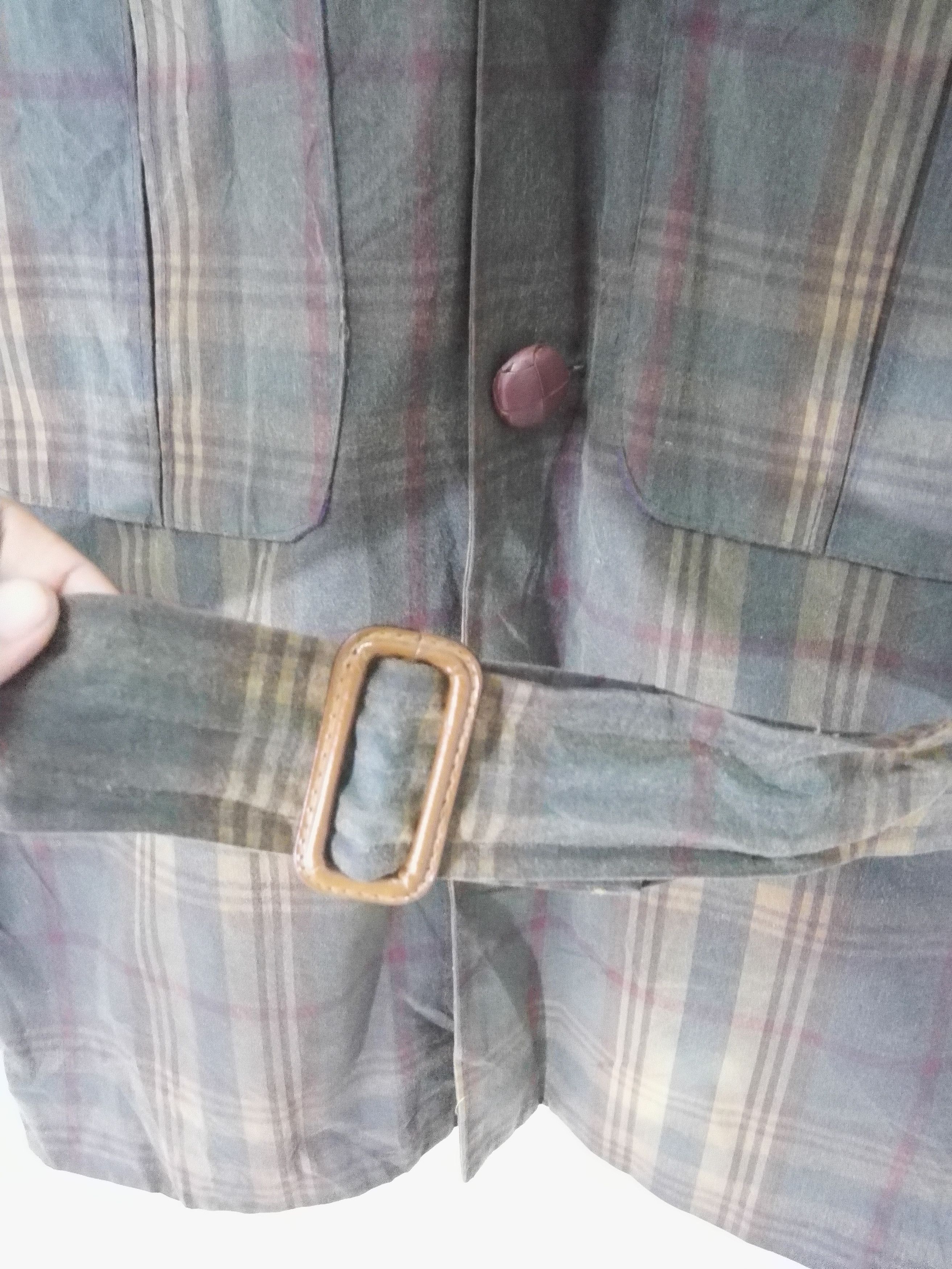 Opening Ceremony Opening Ceremony waxed Jacket Plaid Design Made In Usa 6 Size US S / EU 44-46 / 1 - 9 Thumbnail