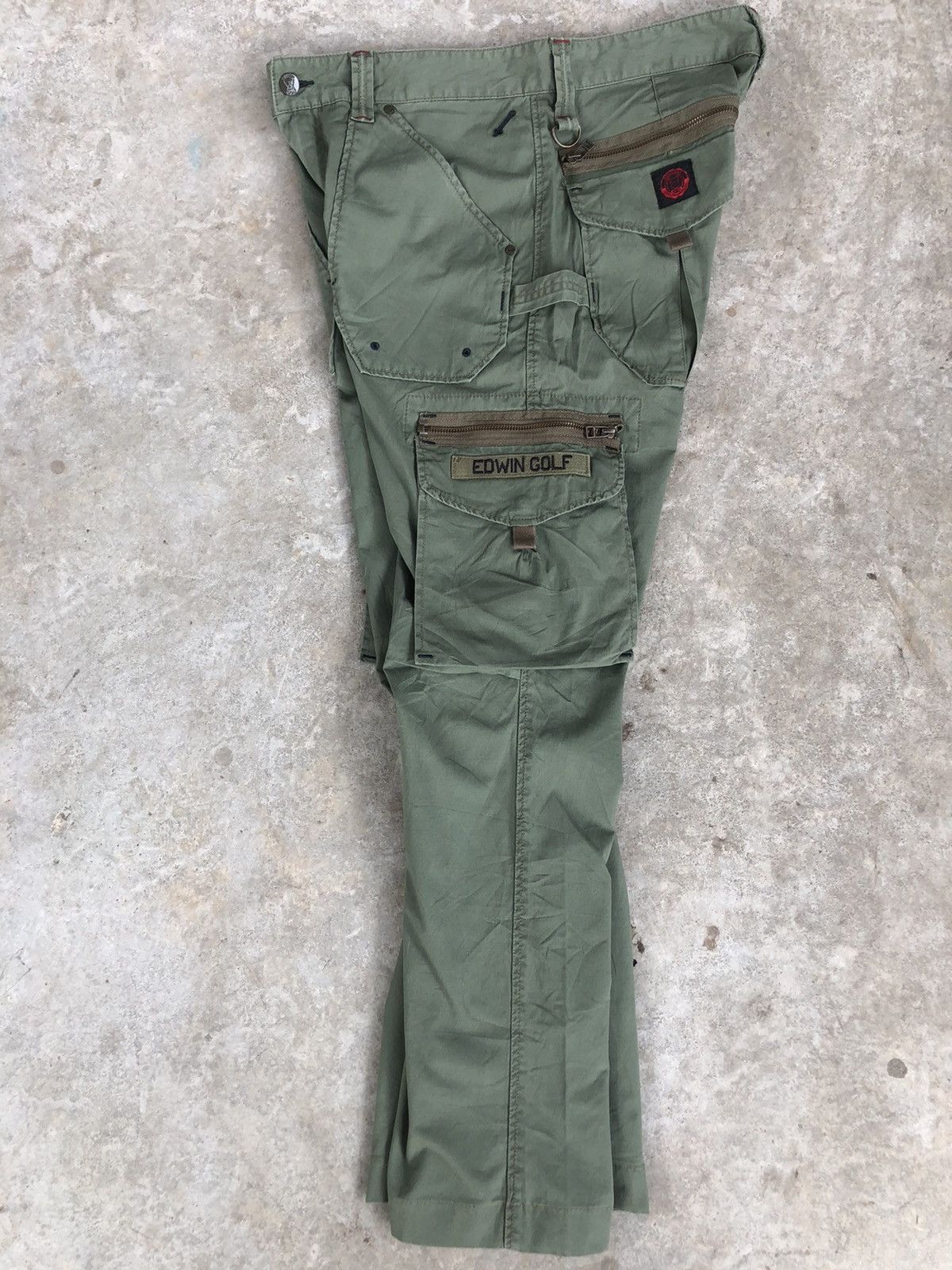 Edwin Japanese Edwin Flared Pants Cargo Pants Tactical Multipocket Size US 34 / EU 50 - 11 Thumbnail