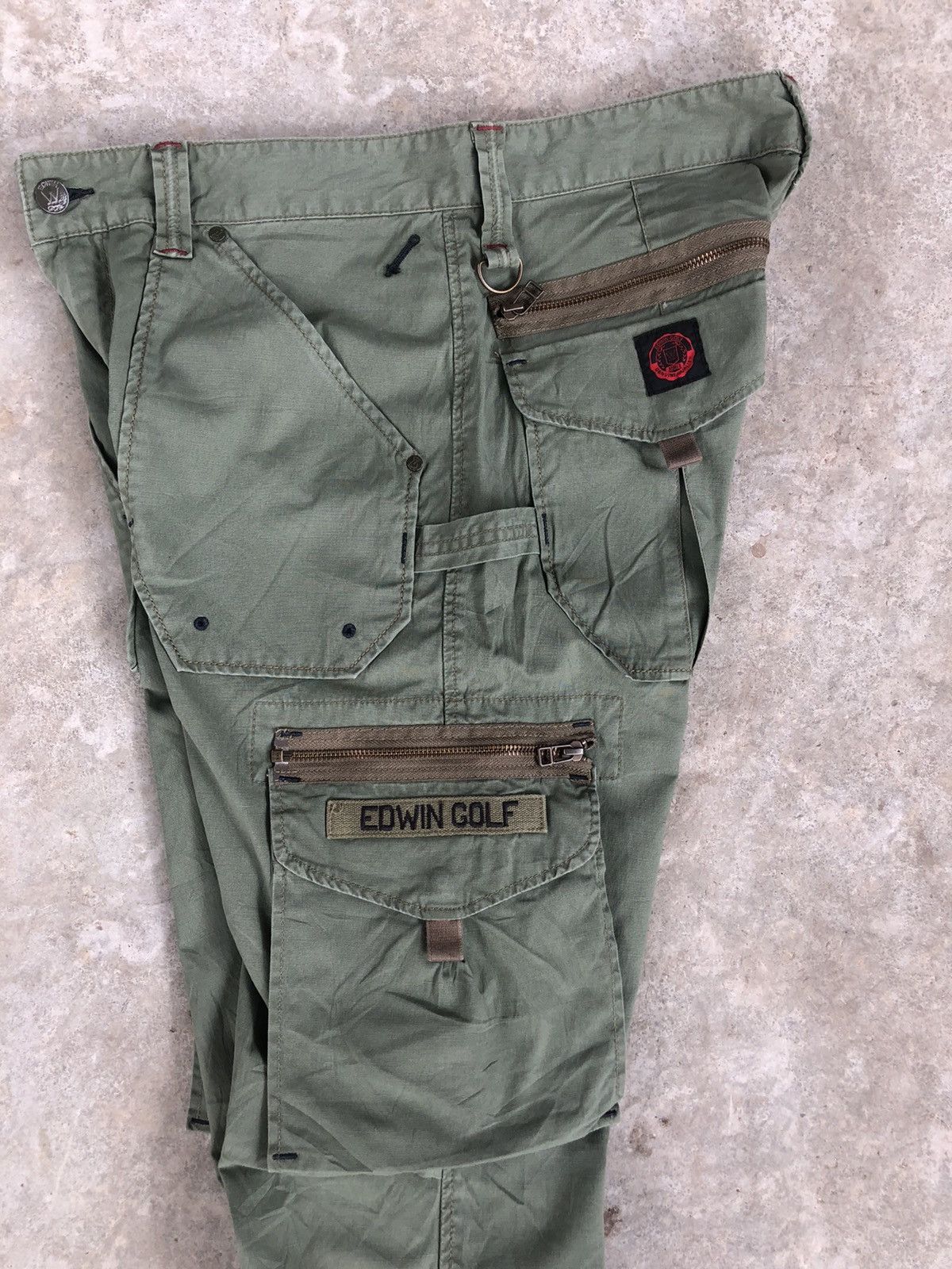 Edwin Japanese Edwin Flared Pants Cargo Pants Tactical Multipocket Size US 34 / EU 50 - 12 Thumbnail