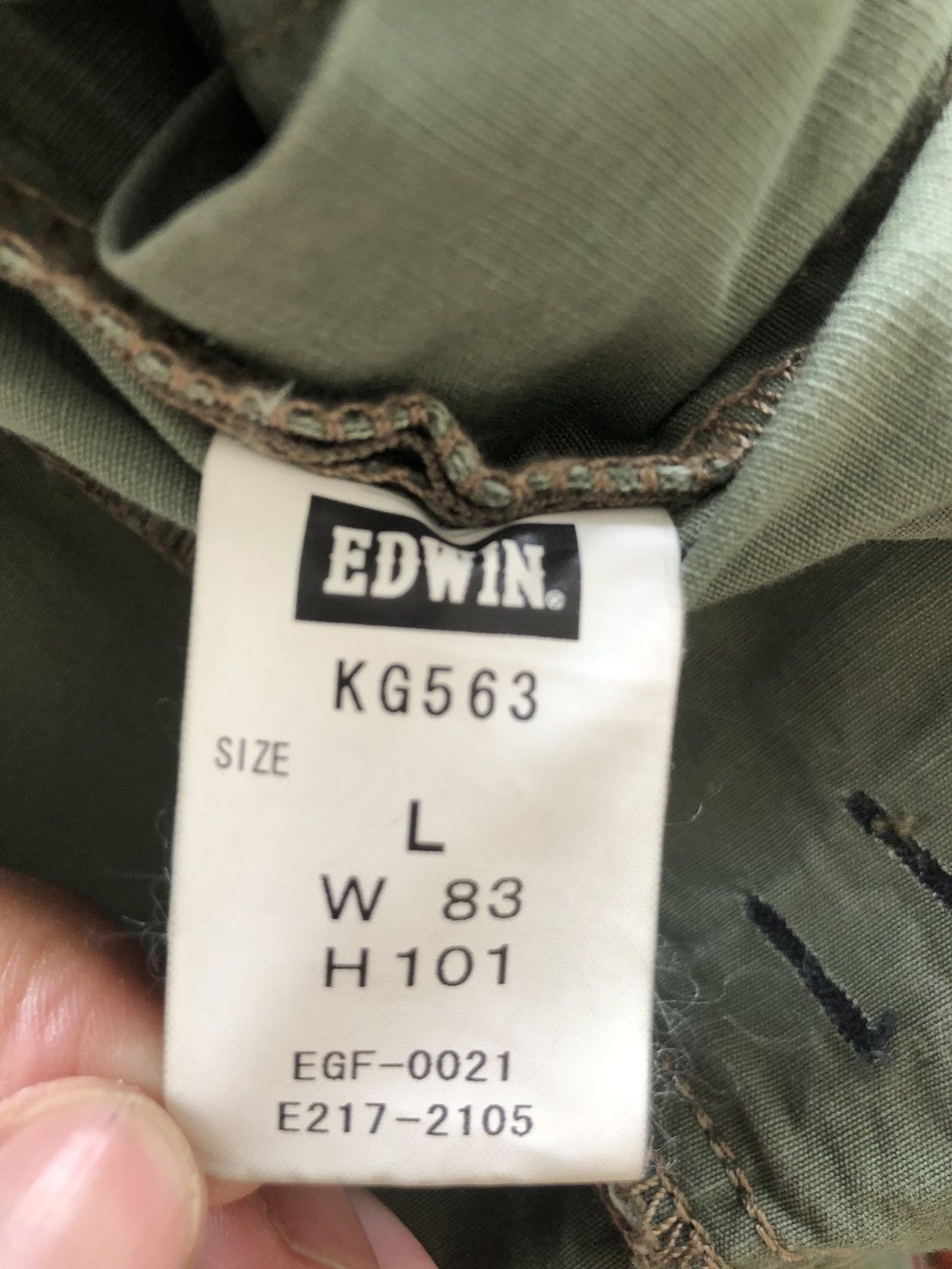 Edwin Japanese Edwin Flared Pants Cargo Pants Tactical Multipocket Size US 34 / EU 50 - 13 Thumbnail