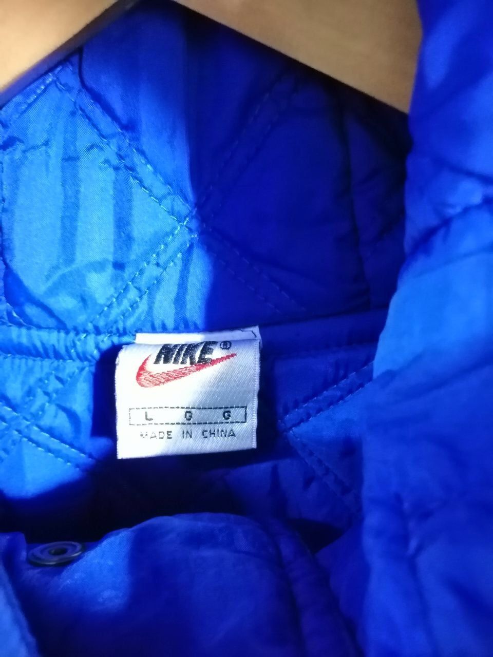 Nike × Vintage Vintage NIKE Jacket With Hoodies Embroidery Logo Big Logo Size US L / EU 52-54 / 3 - 3 Thumbnail