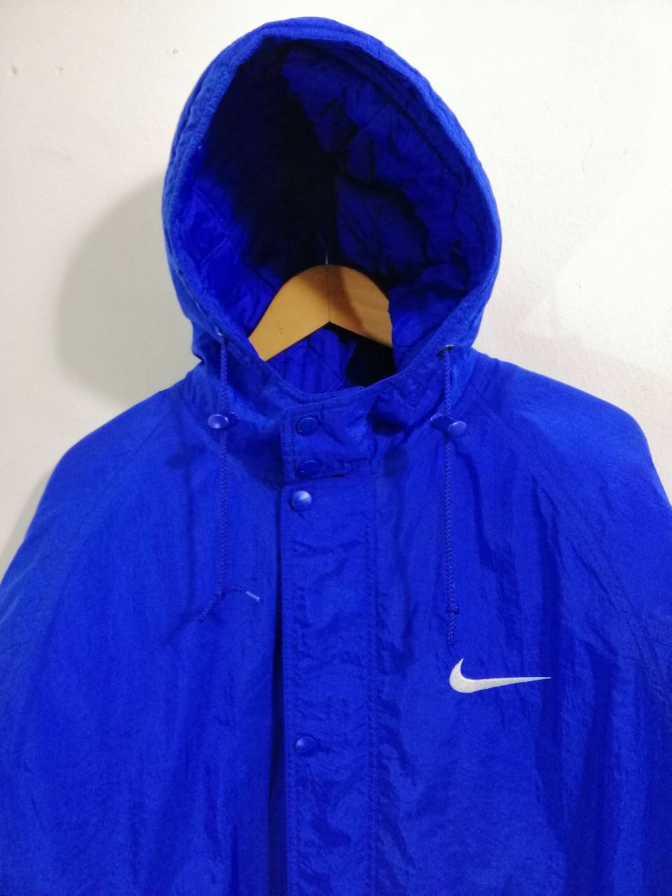 Nike × Vintage Vintage NIKE Jacket With Hoodies Embroidery Logo Big Logo Size US L / EU 52-54 / 3 - 8 Thumbnail