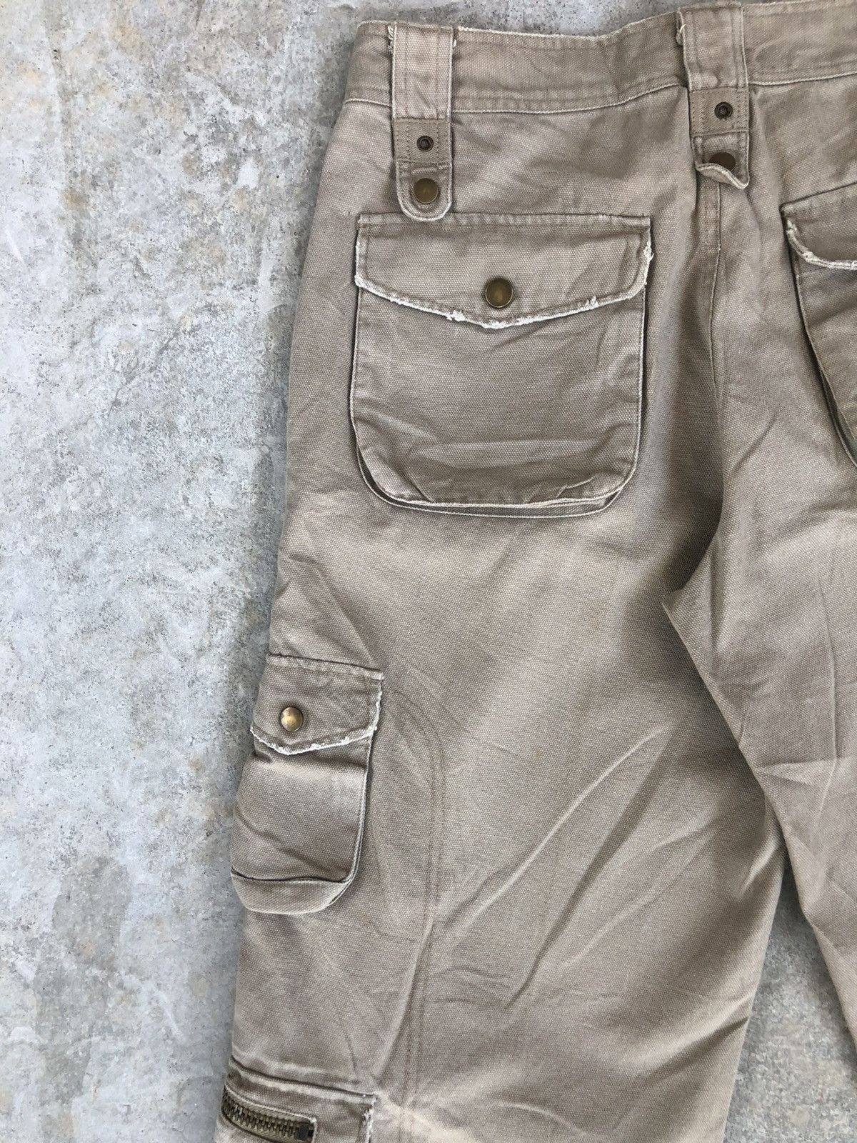Seditionaries Change Cargo Pants Tactical Multipocket Bondage Size US 35 - 12 Thumbnail