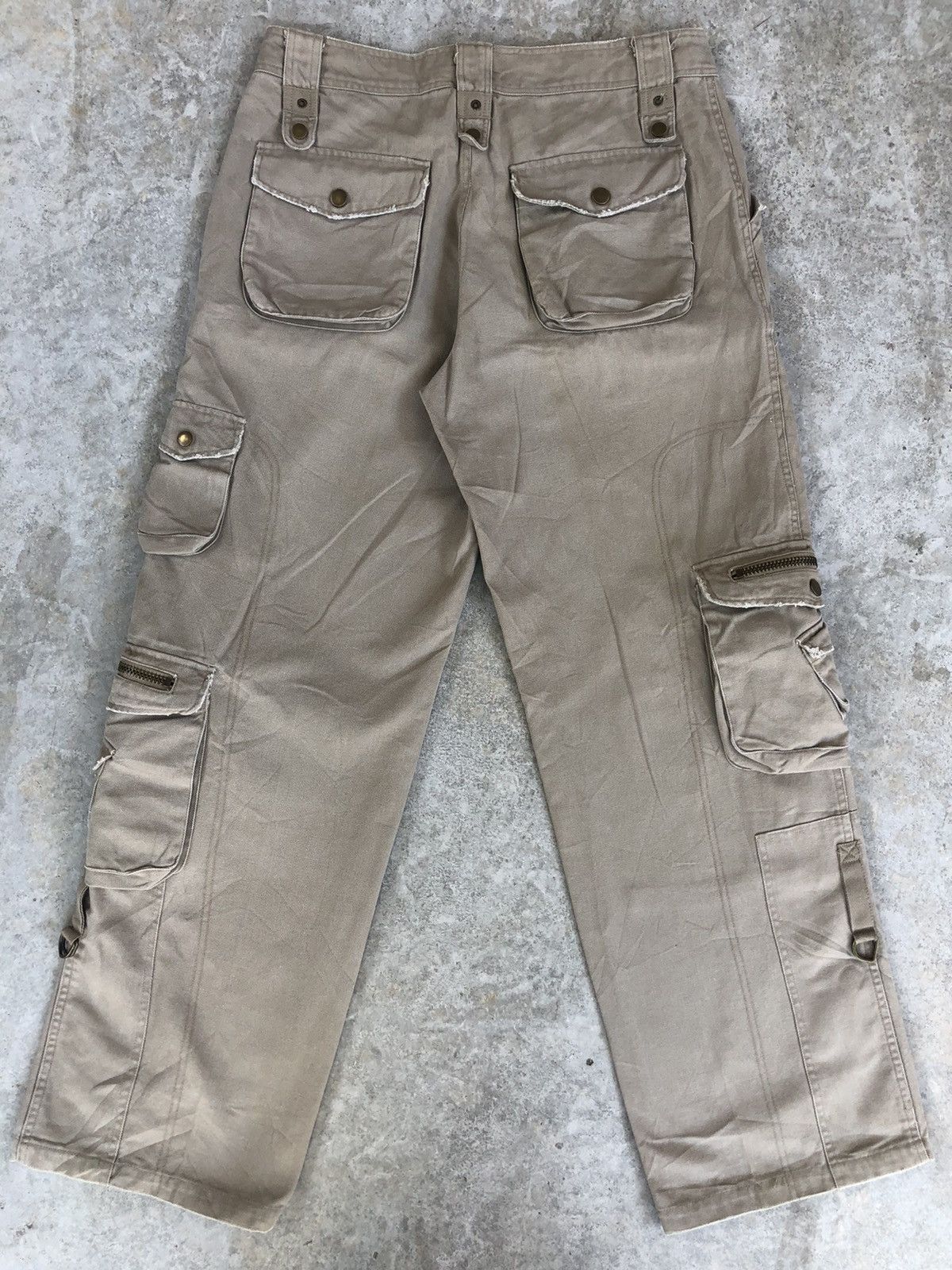 Seditionaries Change Cargo Pants Tactical Multipocket Bondage Size US 35 - 2 Thumbnail