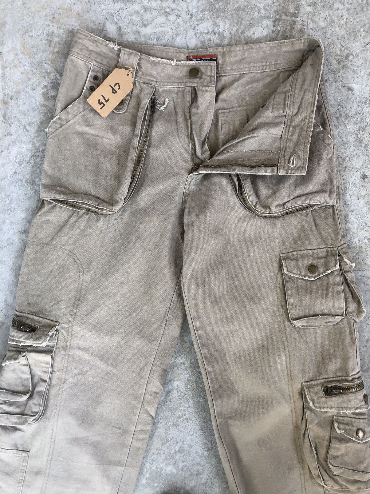 Seditionaries Change Cargo Pants Tactical Multipocket Bondage Size US 35 - 9 Thumbnail