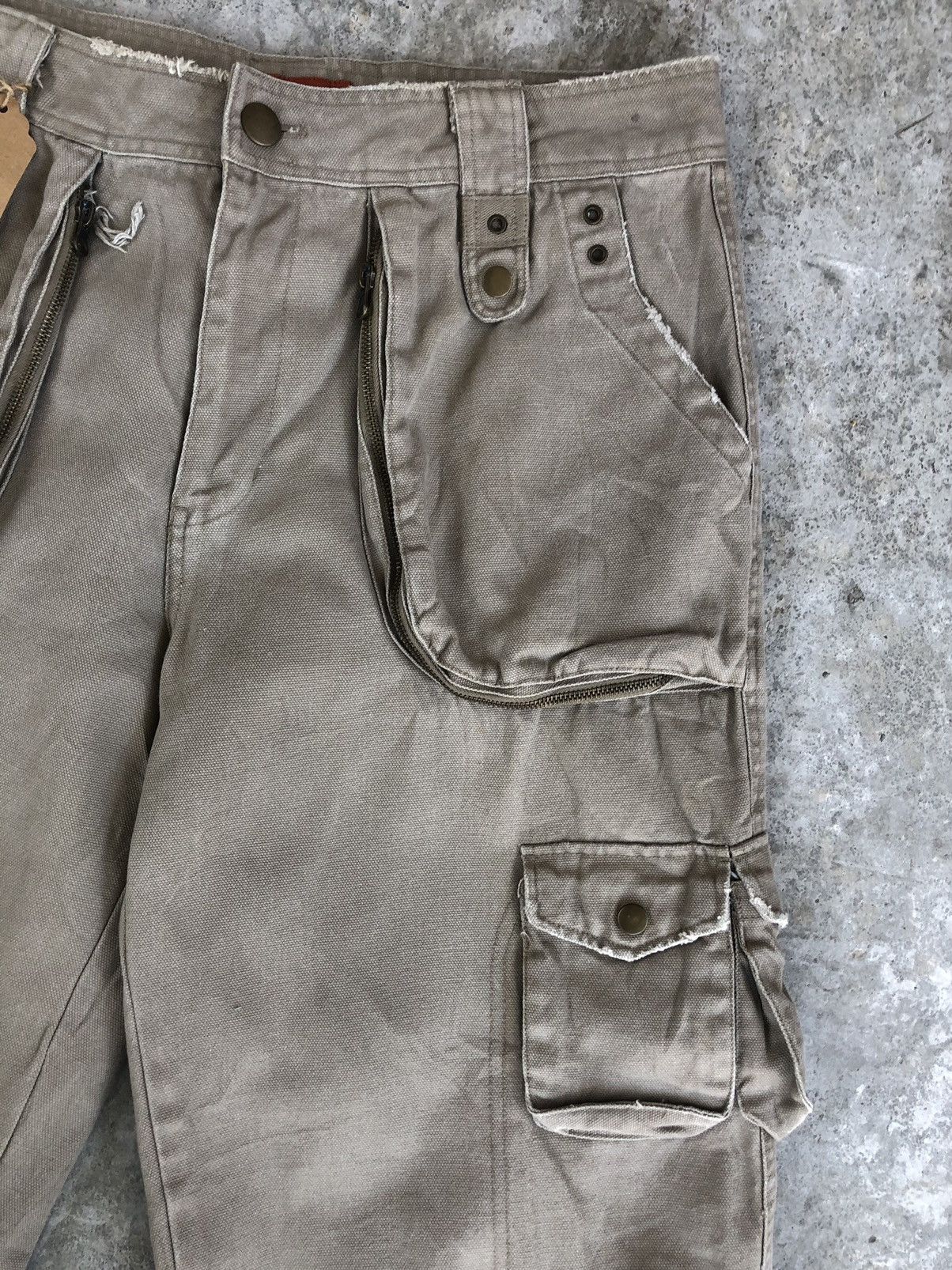 Seditionaries Change Cargo Pants Tactical Multipocket Bondage Size US 35 - 6 Thumbnail