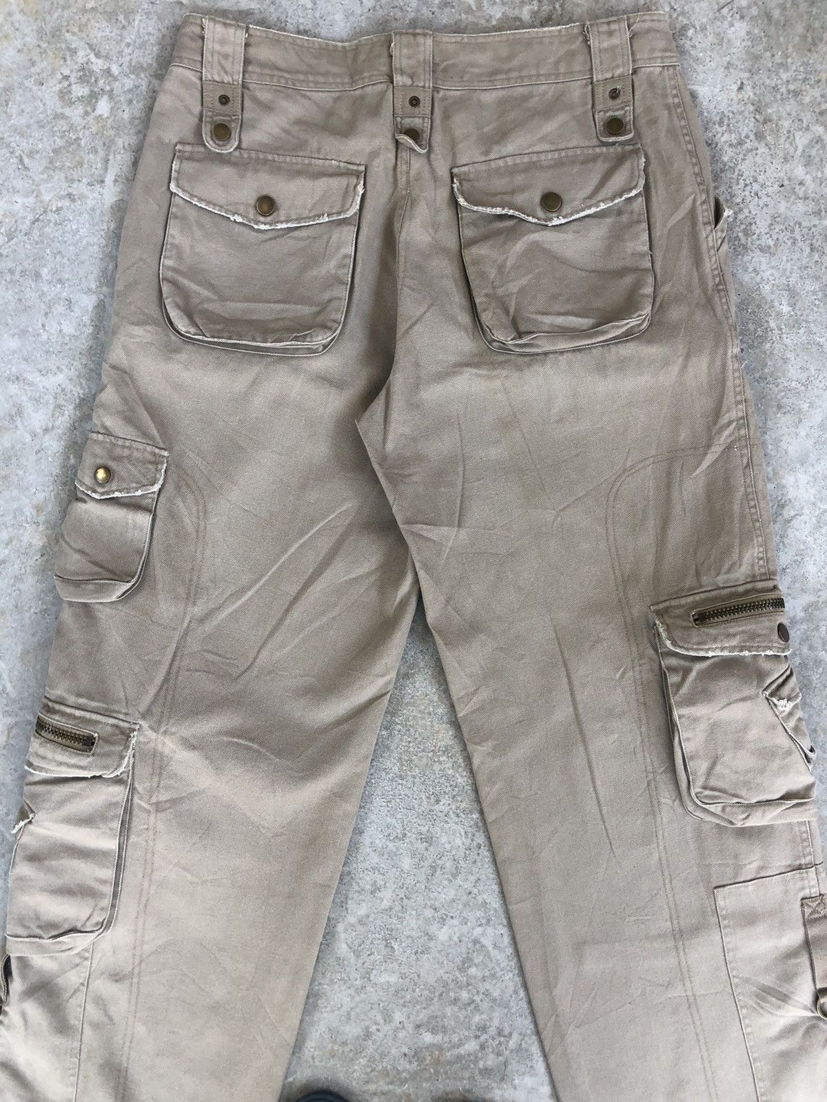 Seditionaries Change Cargo Pants Tactical Multipocket Bondage Size US 35 - 14 Thumbnail